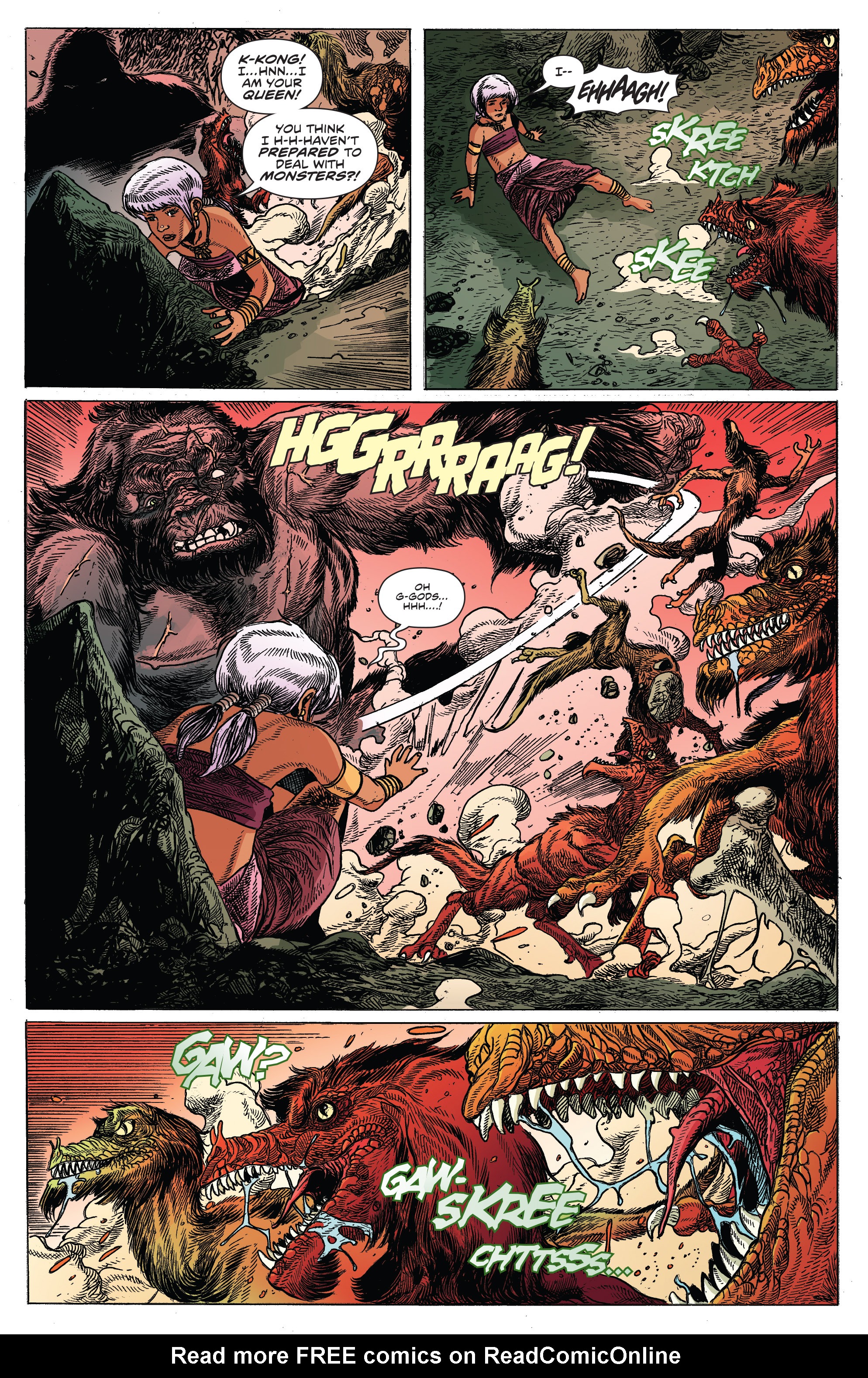 Read online Kong Of Skull Island comic -  Issue #11 - 19