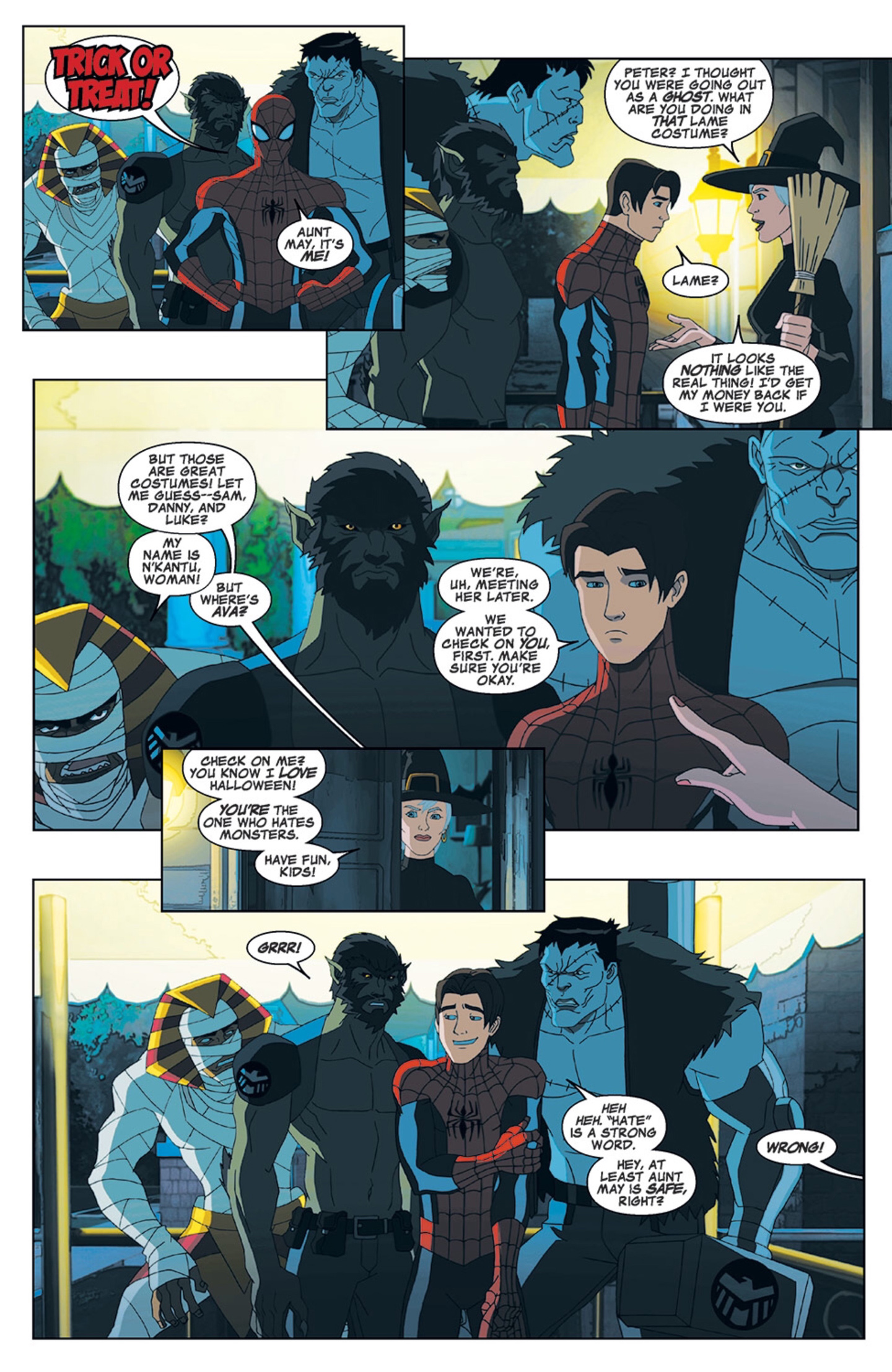 Read online Marvel Universe Ultimate Spider-Man: Web Warriors comic -  Issue #12 - 9