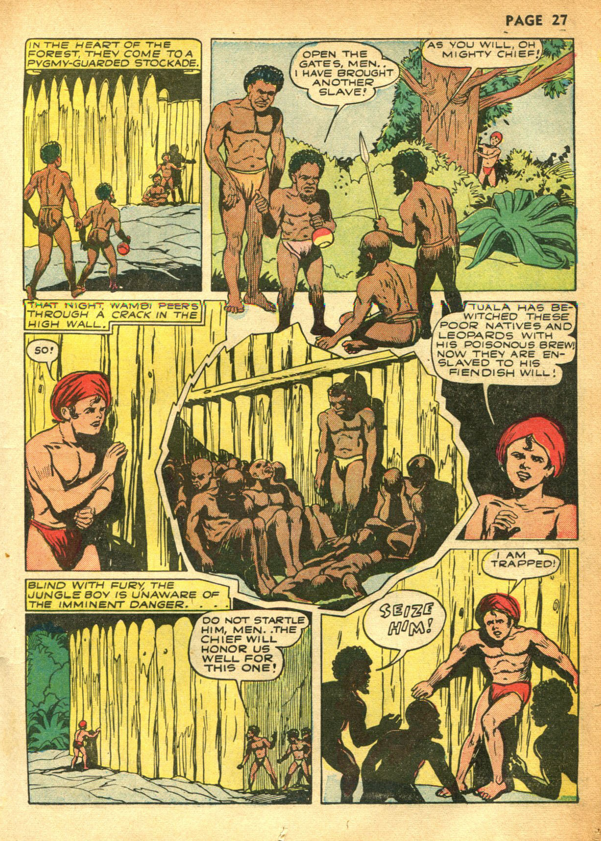 Read online Wambi Jungle Boy comic -  Issue #2 - 28