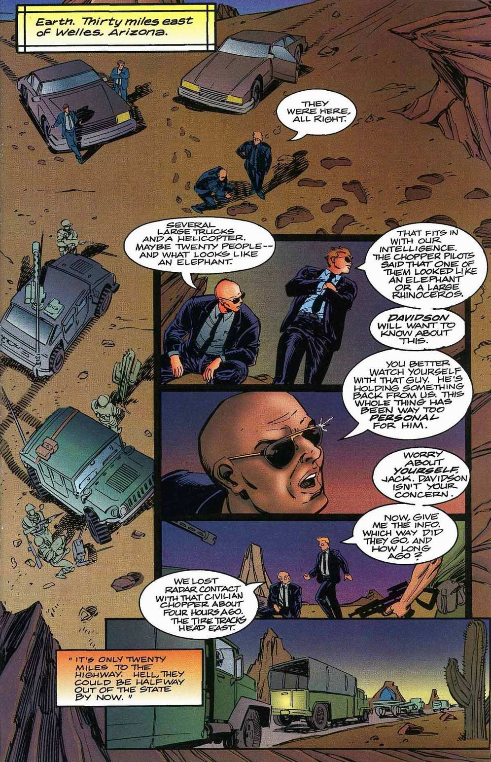 Read online Leonard Nimoy's Primortals (1995) comic -  Issue #11 - 14