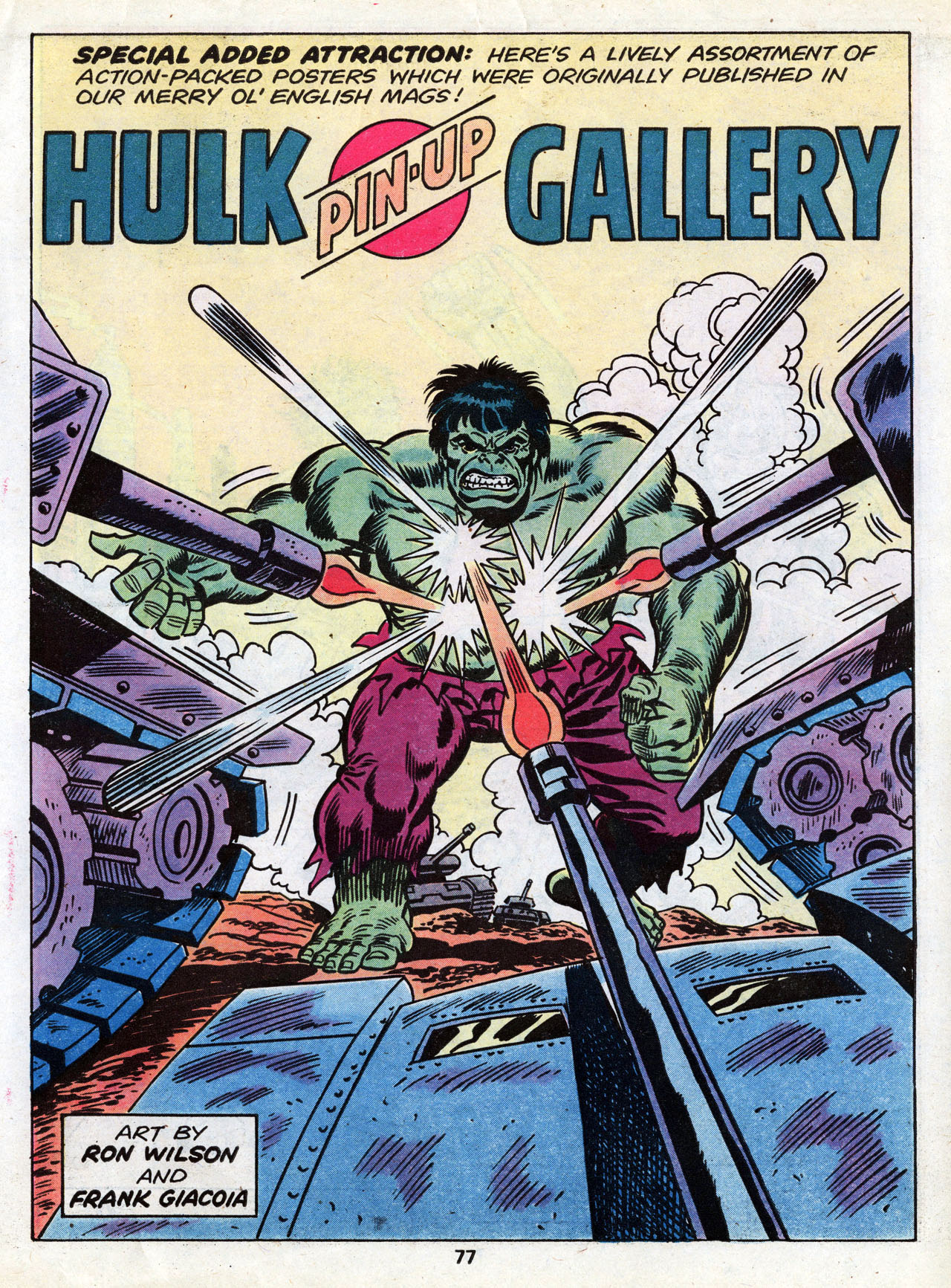 Read online Marvel Treasury Edition comic -  Issue #20 - 79