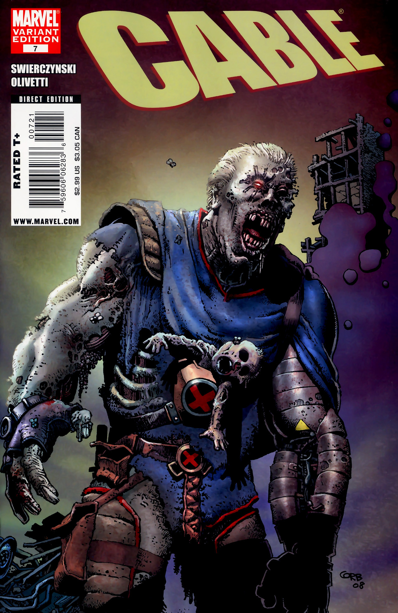 Read online Cable (2008) comic -  Issue #7 - 2