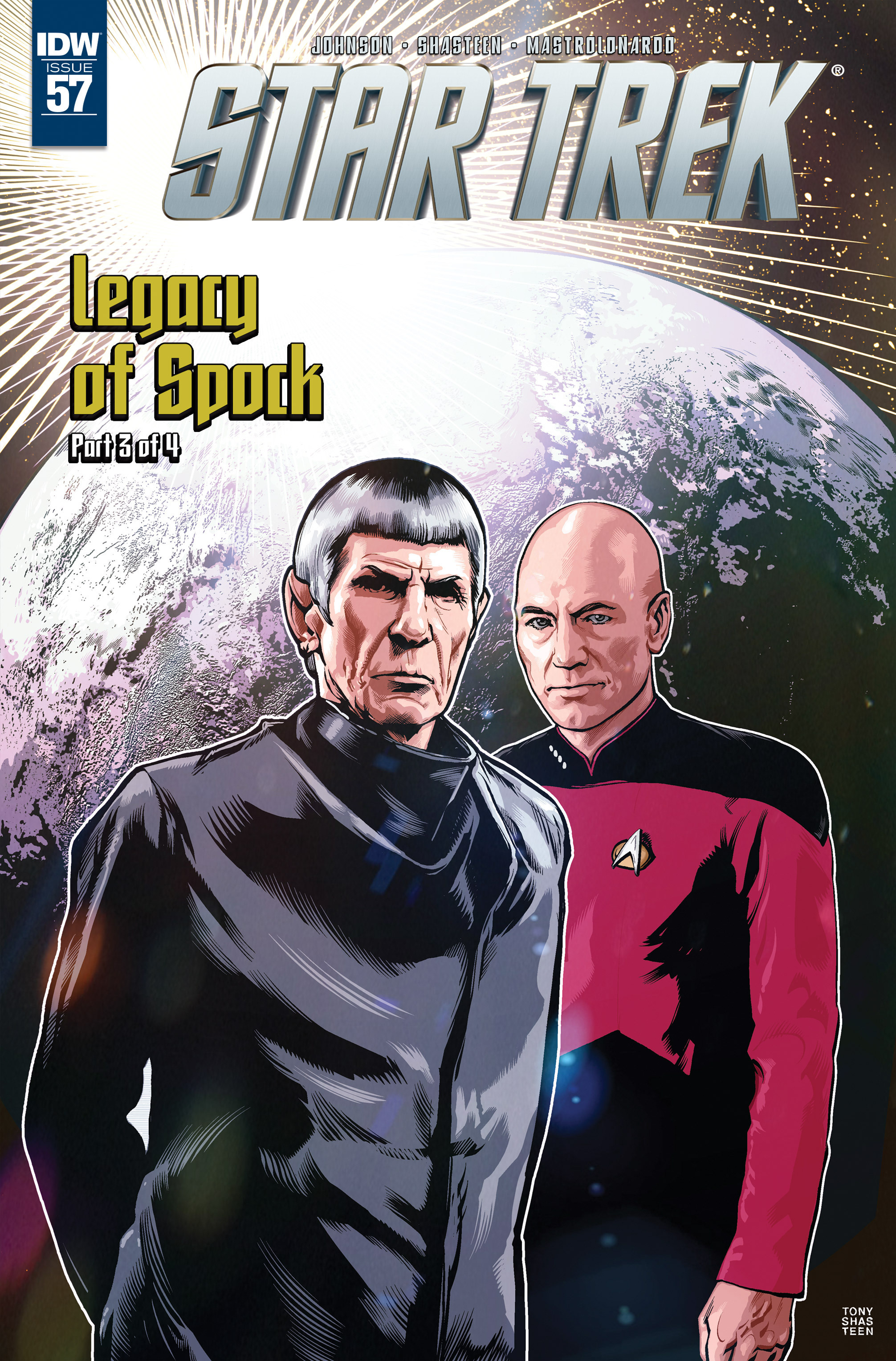 Read online Star Trek (2011) comic -  Issue #57 - 1