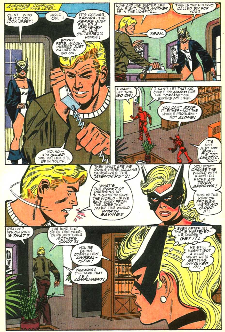 Read online Avengers Spotlight comic Issue 31