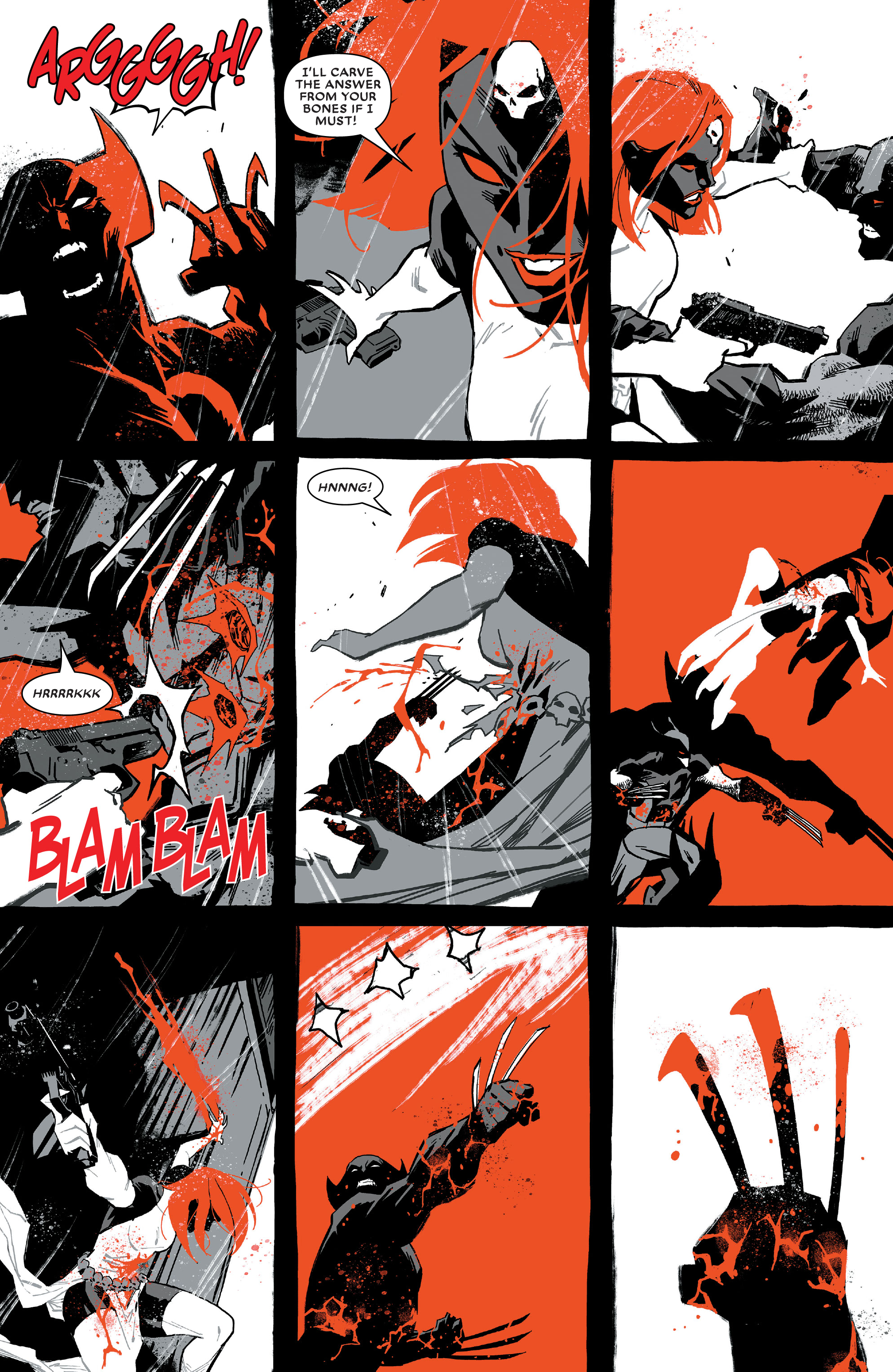 Read online Wolverine: Black, White & Blood comic -  Issue #4 - 9