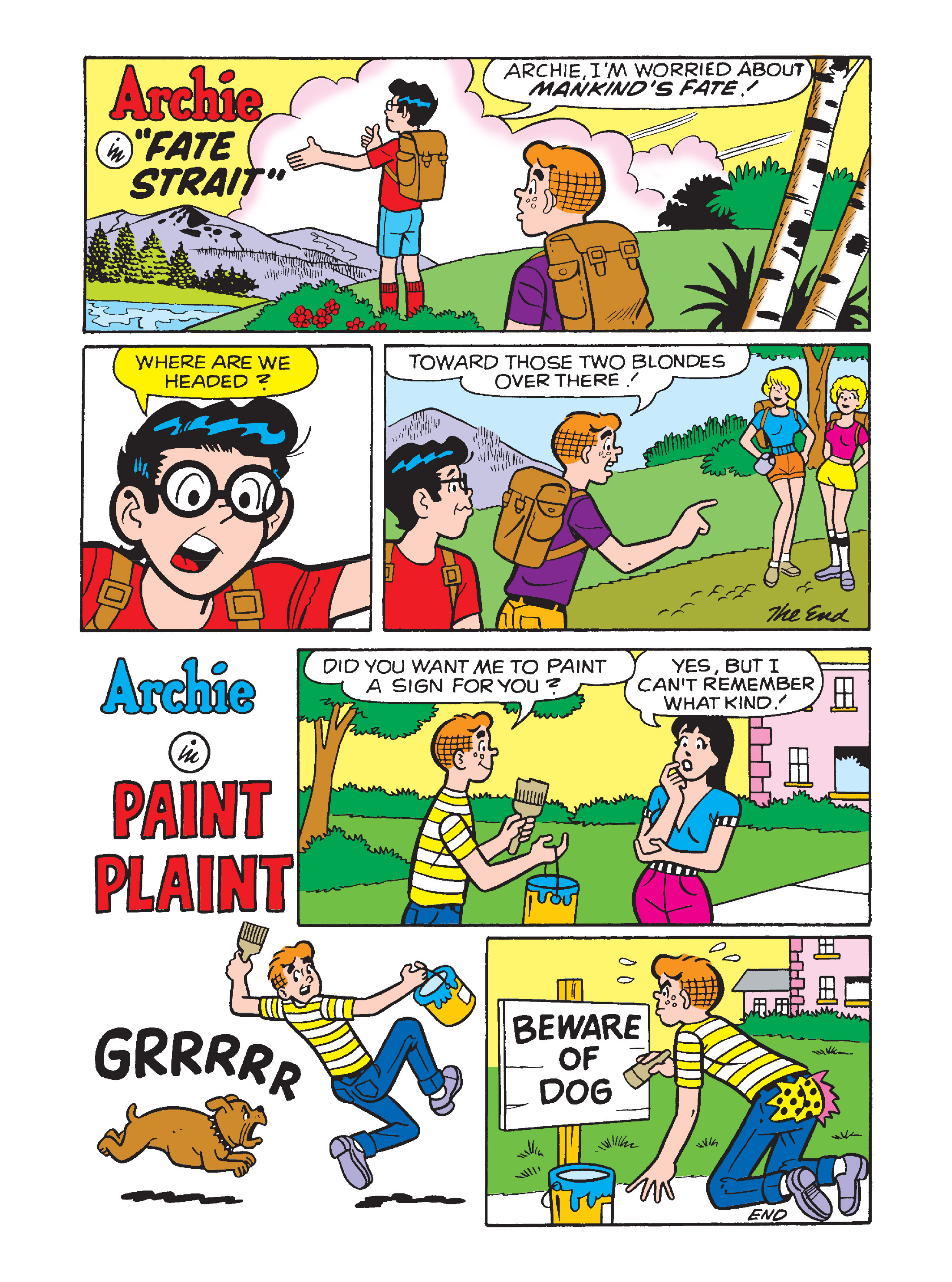 Read online Archie's Funhouse Double Digest comic -  Issue #6 - 281