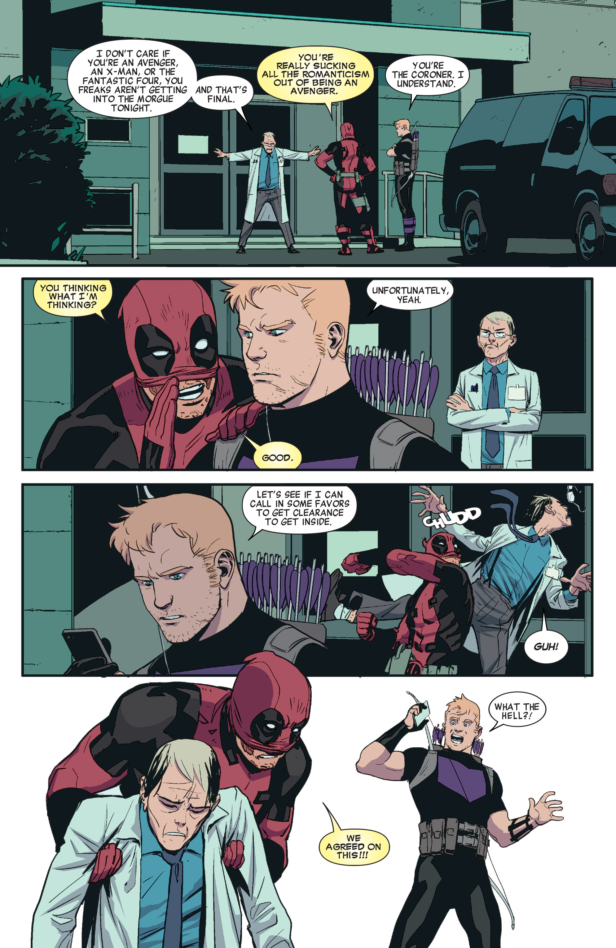Read online Hawkeye vs. Deadpool comic -  Issue #1 - 11