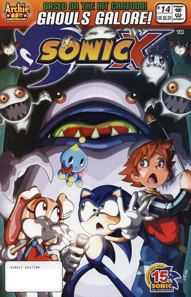 Read online Sonic X comic -  Issue #14 - 1
