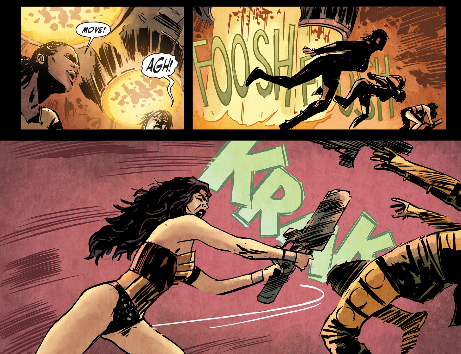 Read online Sensation Comics Featuring Wonder Woman comic -  Issue #17 - 18