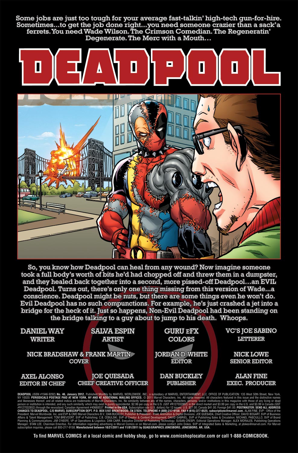 Read online Deadpool (2008) comic -  Issue #46 - 2