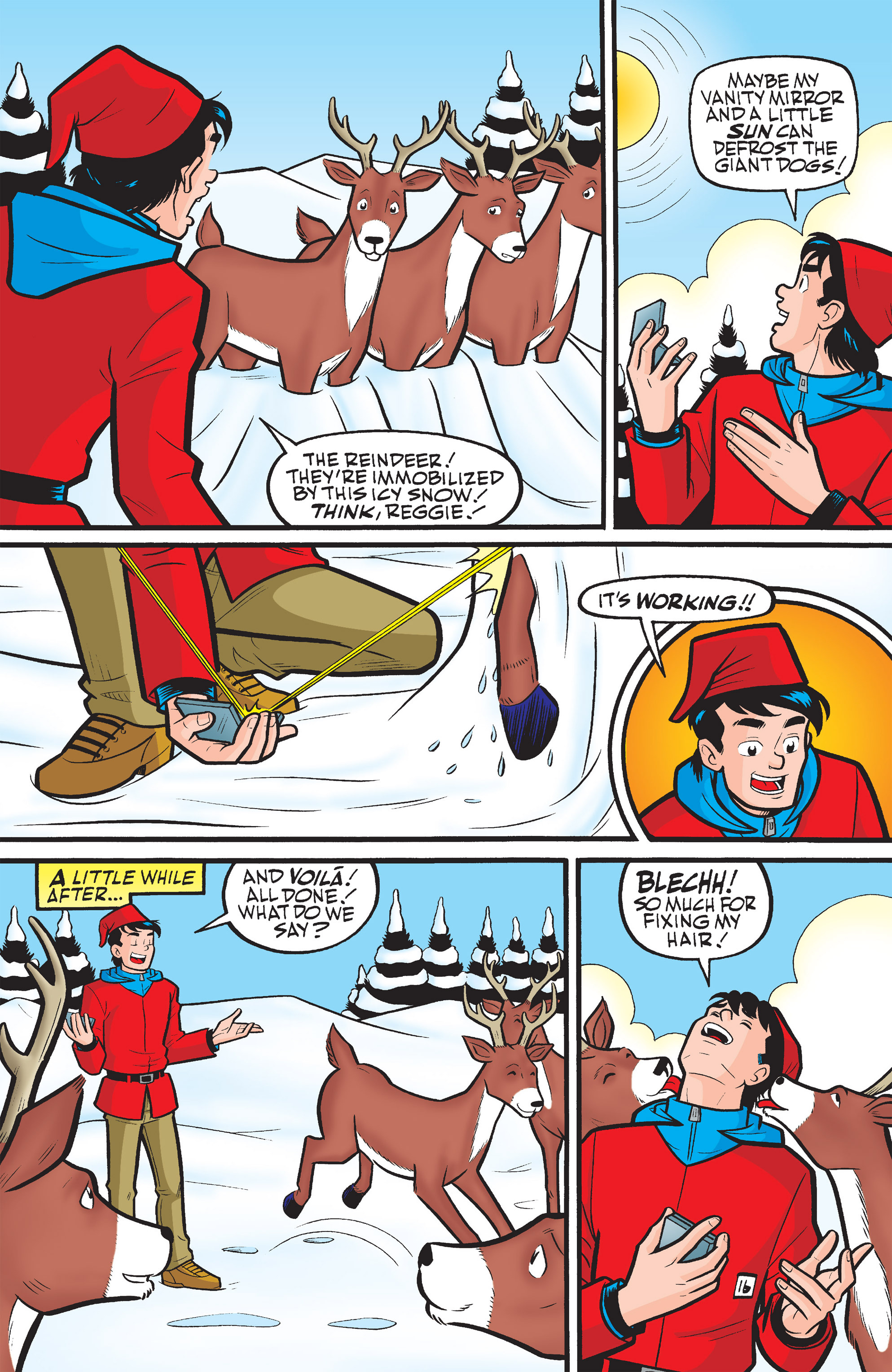 Read online Archie Meets Santa comic -  Issue # TPB - 98