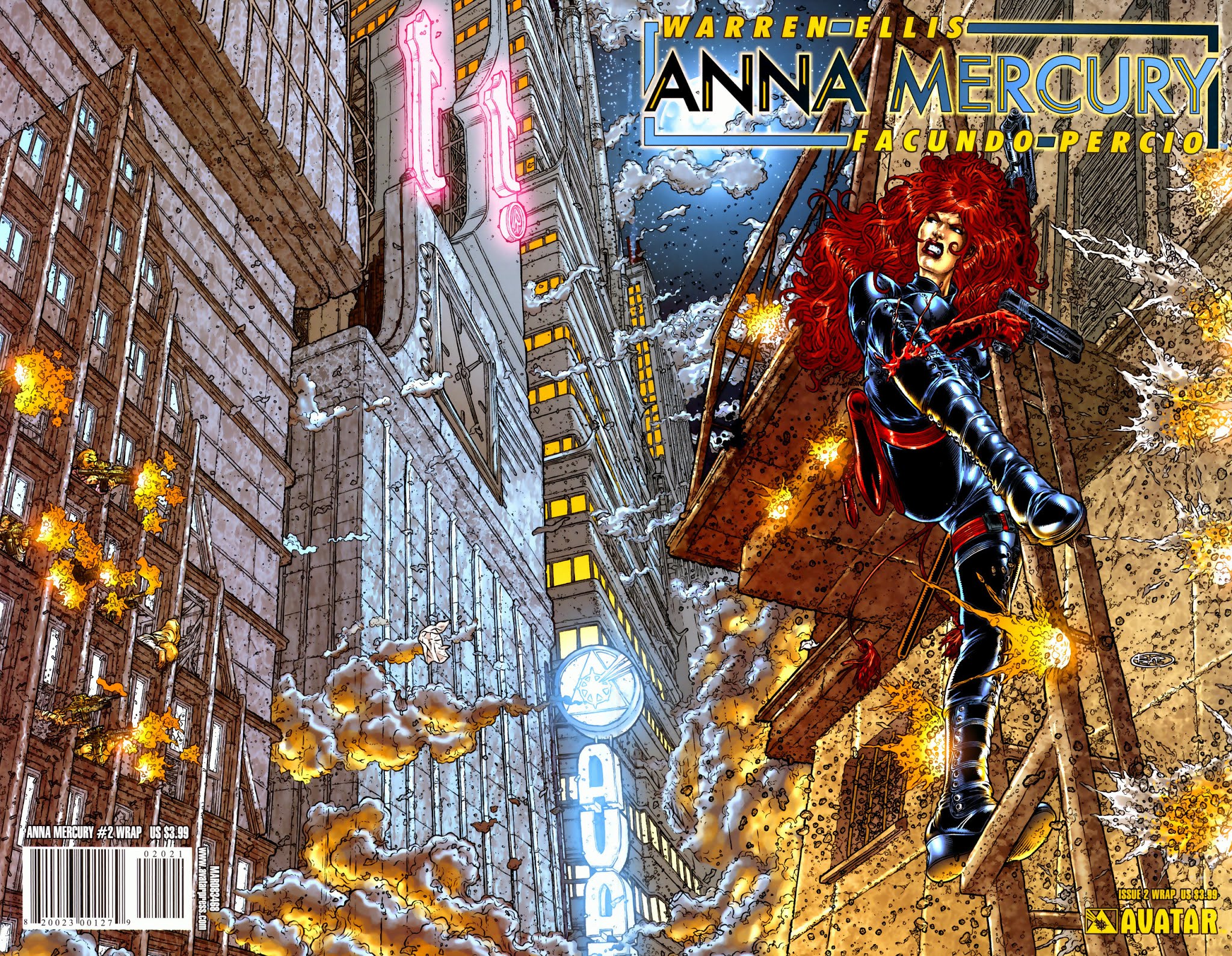 Read online Anna Mercury comic -  Issue #2 - 2