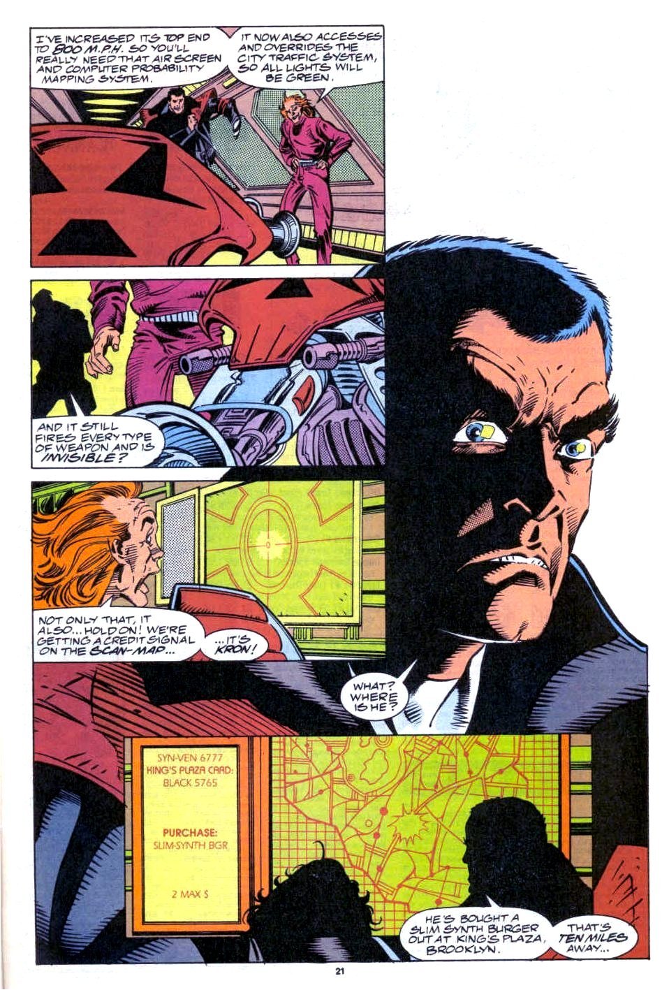 Read online Punisher 2099 comic -  Issue #2 - 21