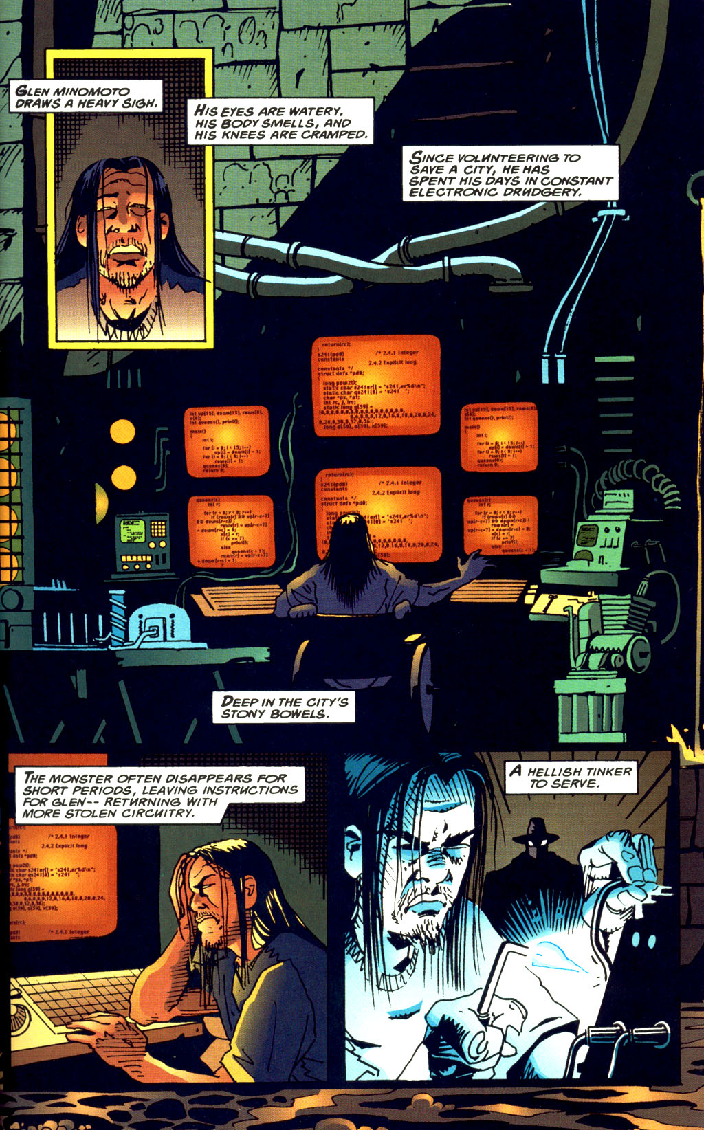 Read online Batman/Grendel (1996) comic -  Issue #2 - 9