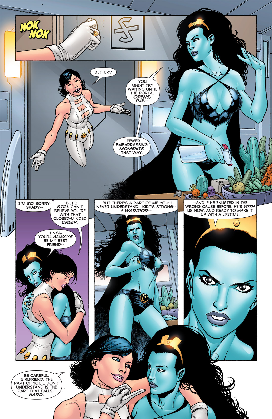 Read online Legion of Super-Heroes (2010) comic -  Issue #6 - 7