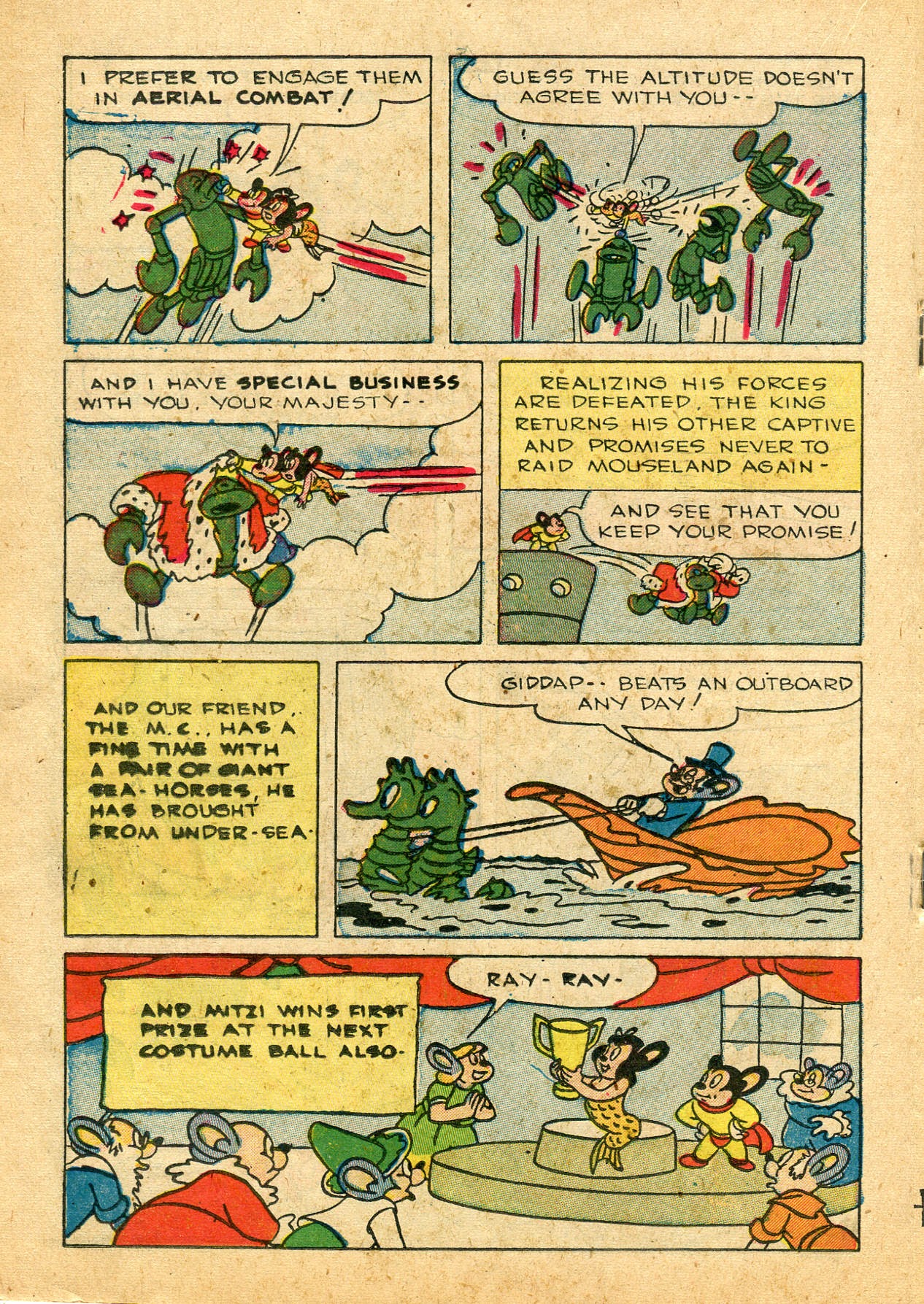 Read online Paul Terry's Mighty Mouse Comics comic -  Issue #47 - 18