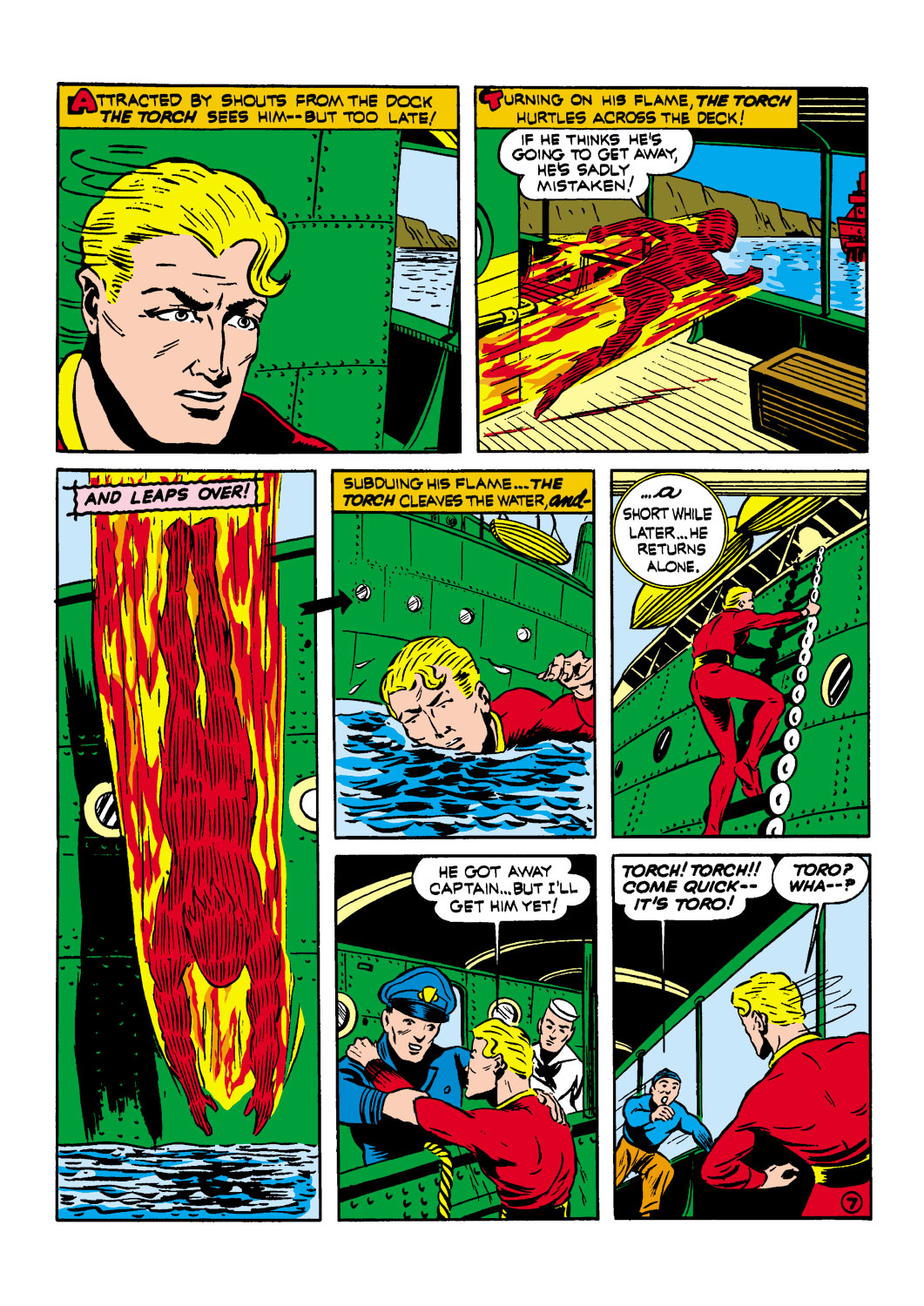 Read online The Human Torch (1940) comic -  Issue #4 - 30