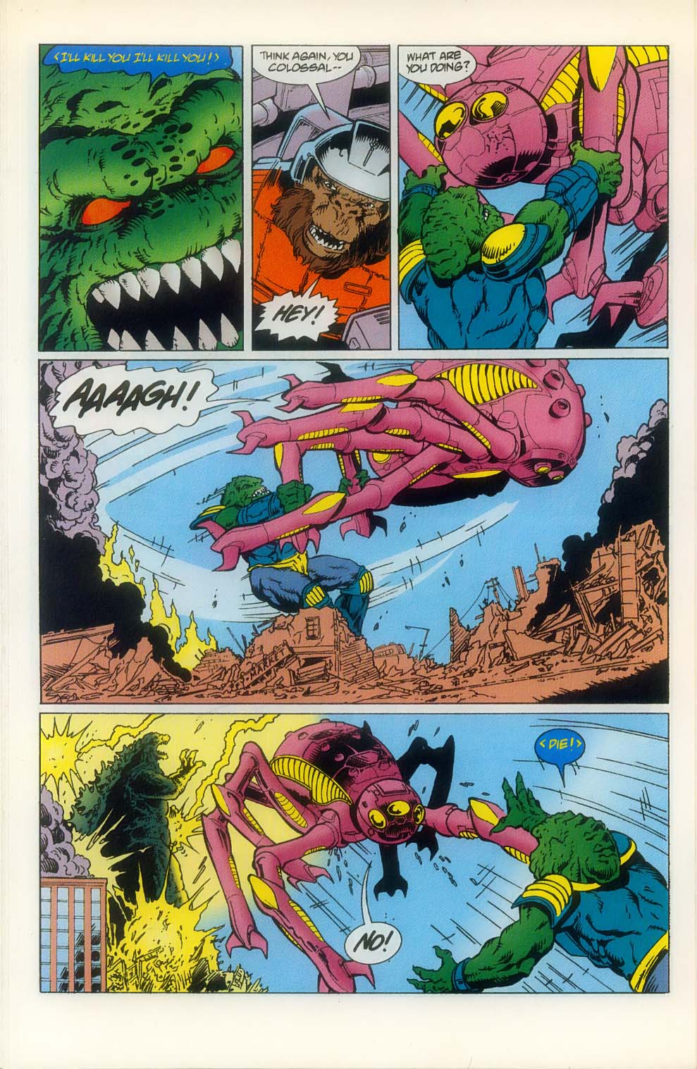 Read online Godzilla (1995) comic -  Issue #8 - 20