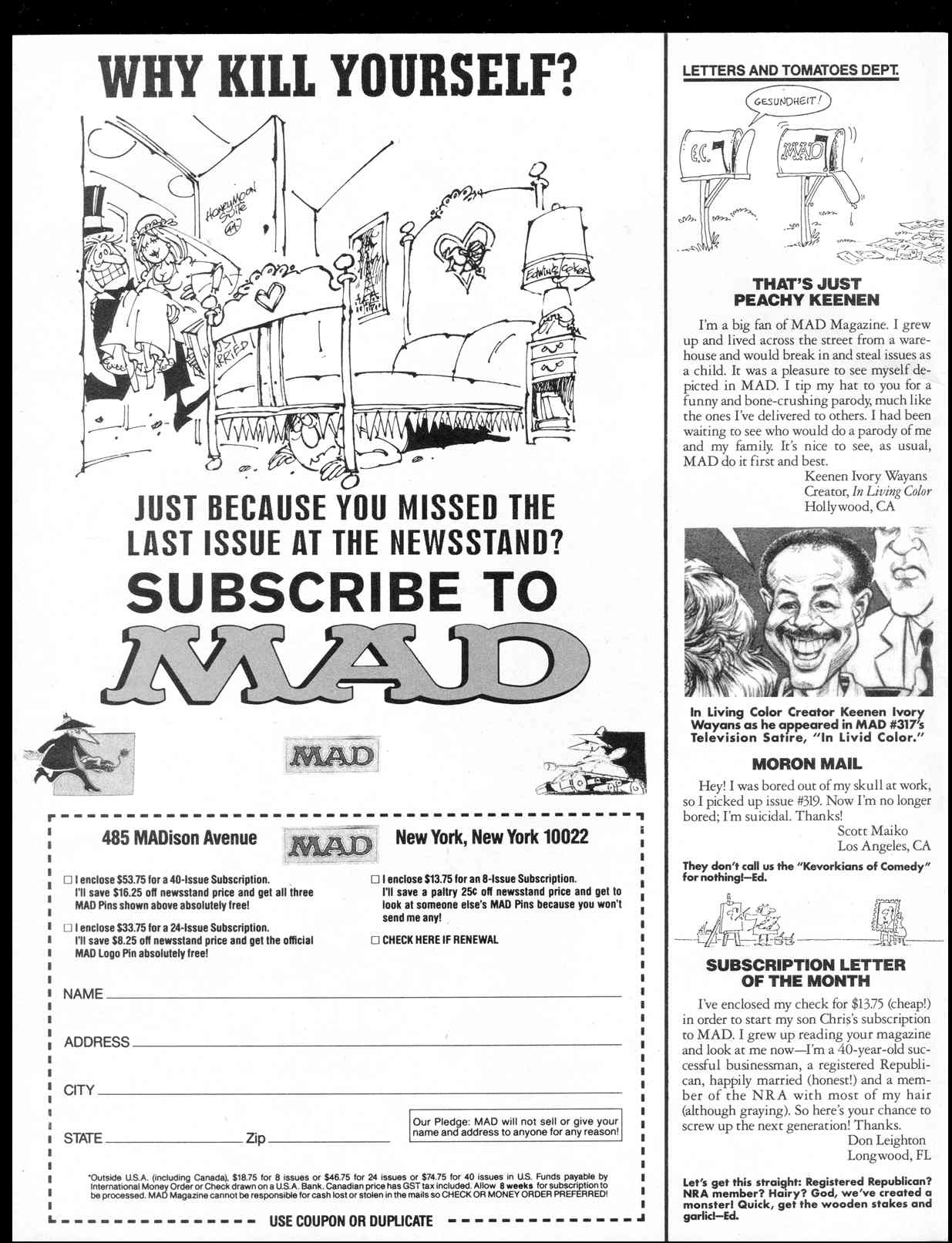 Read online MAD comic -  Issue #321 - 4