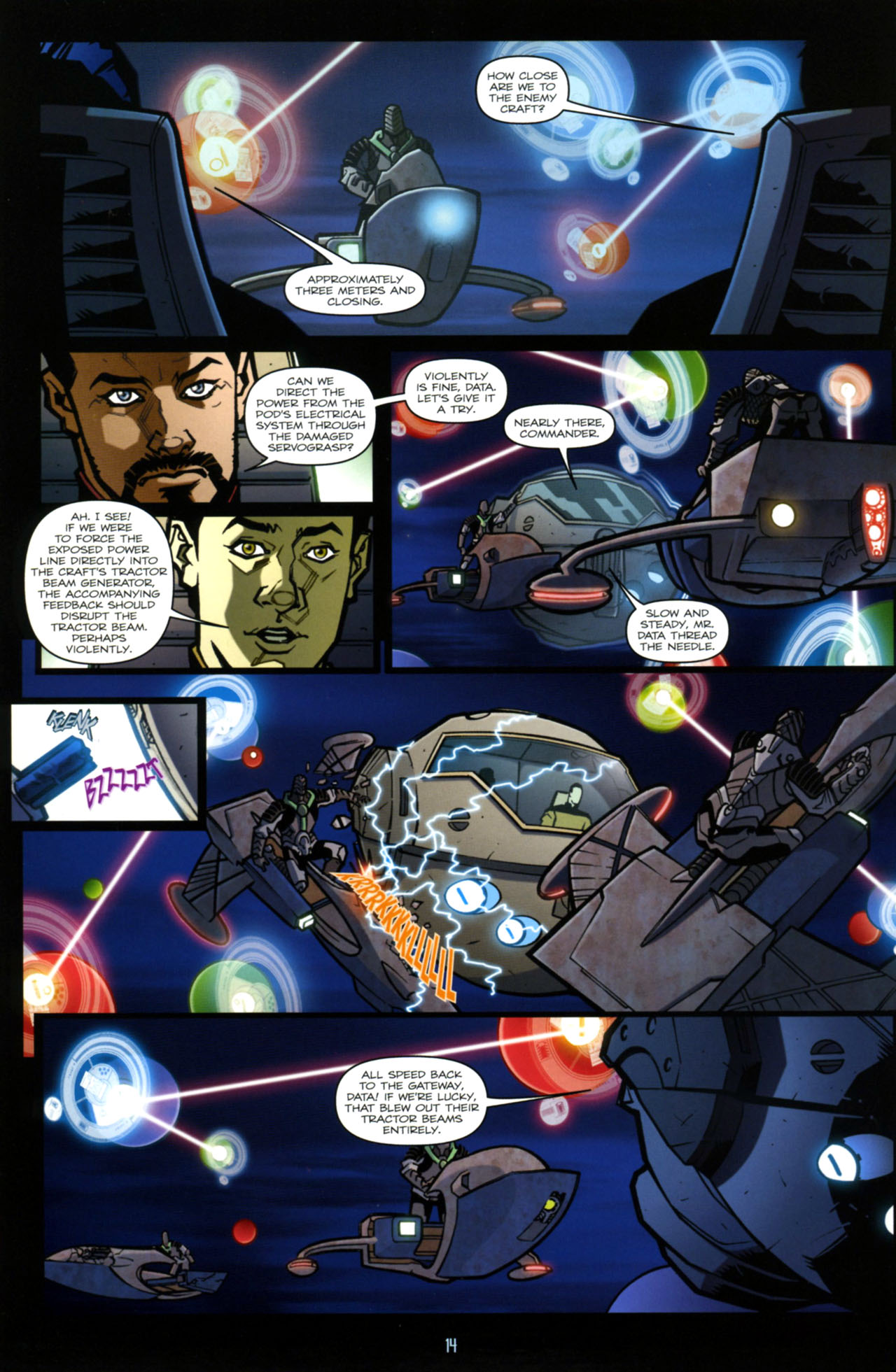 Read online Star Trek: The Next Generation: Intelligence Gathering comic -  Issue #1 - 17