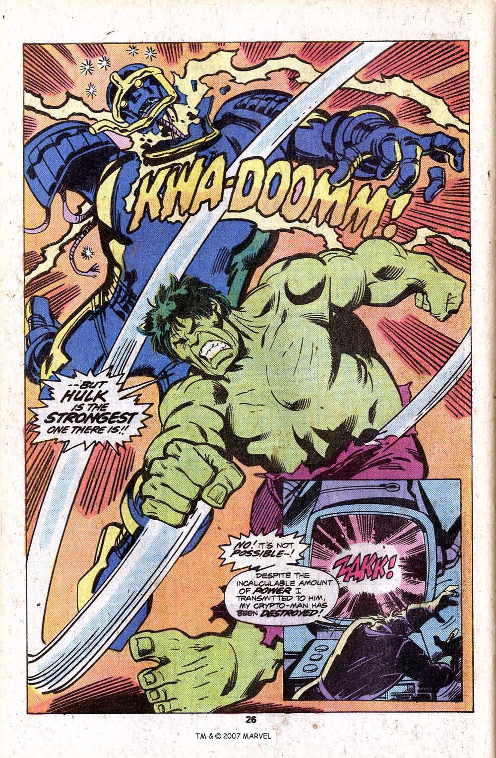 Read online The Incredible Hulk (1968) comic -  Issue #205 - 28