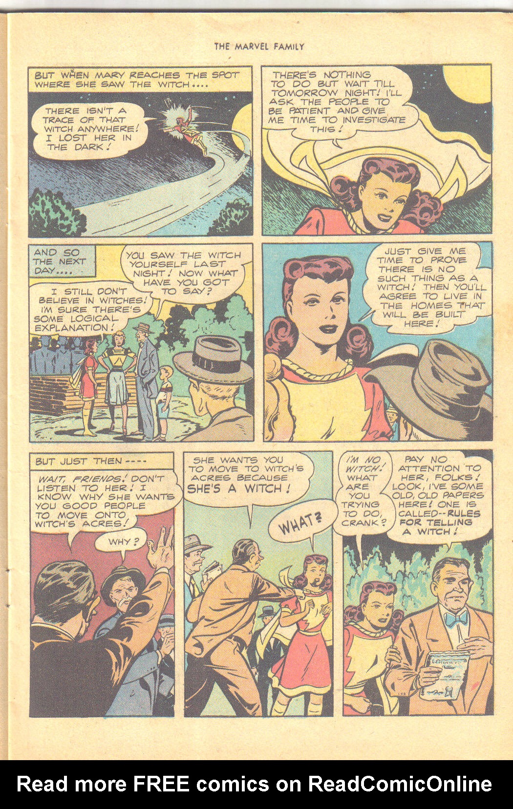 Read online The Marvel Family comic -  Issue #26 - 19