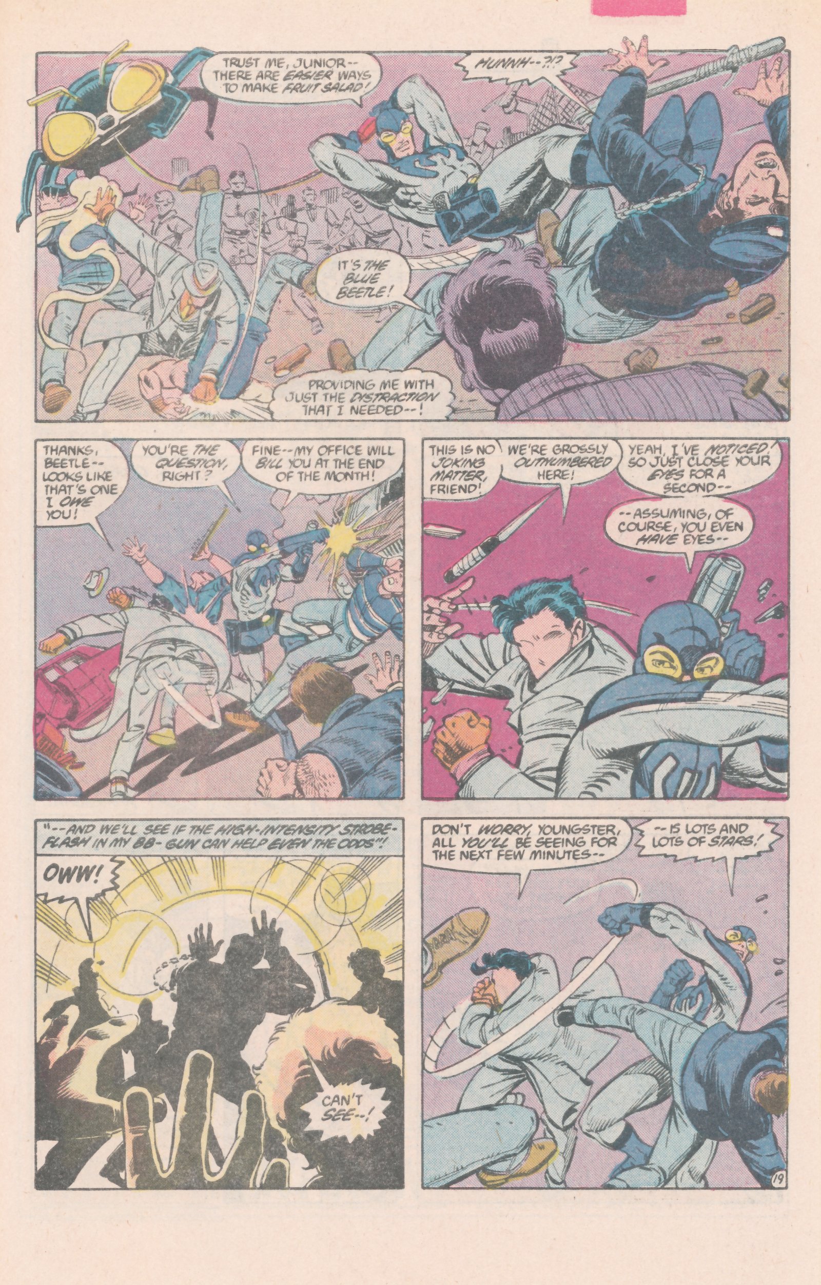 Read online Blue Beetle (1986) comic -  Issue #5 - 27