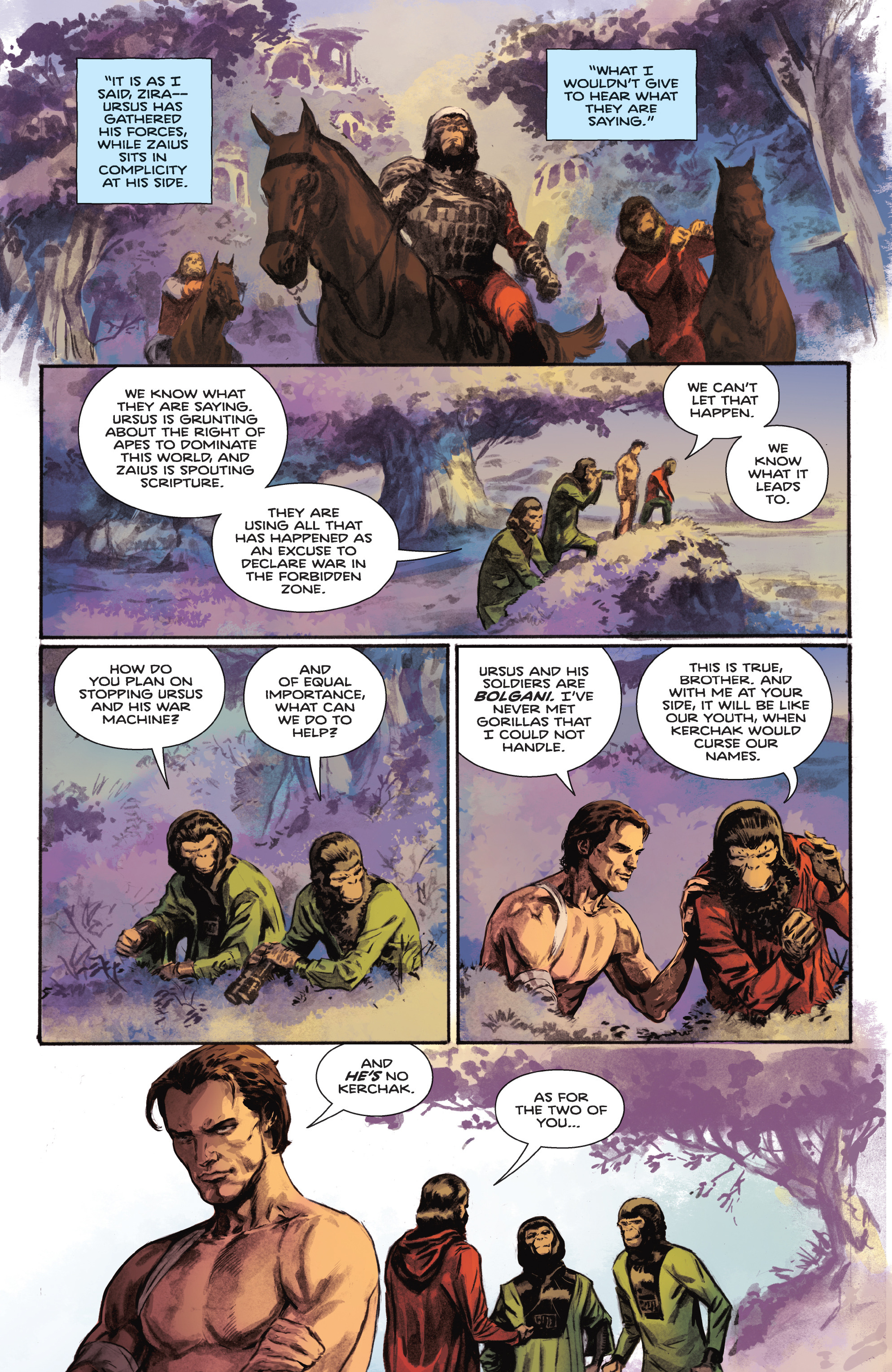 Tarzan On the Planet of the Apes Issue #5 #5 - English 13