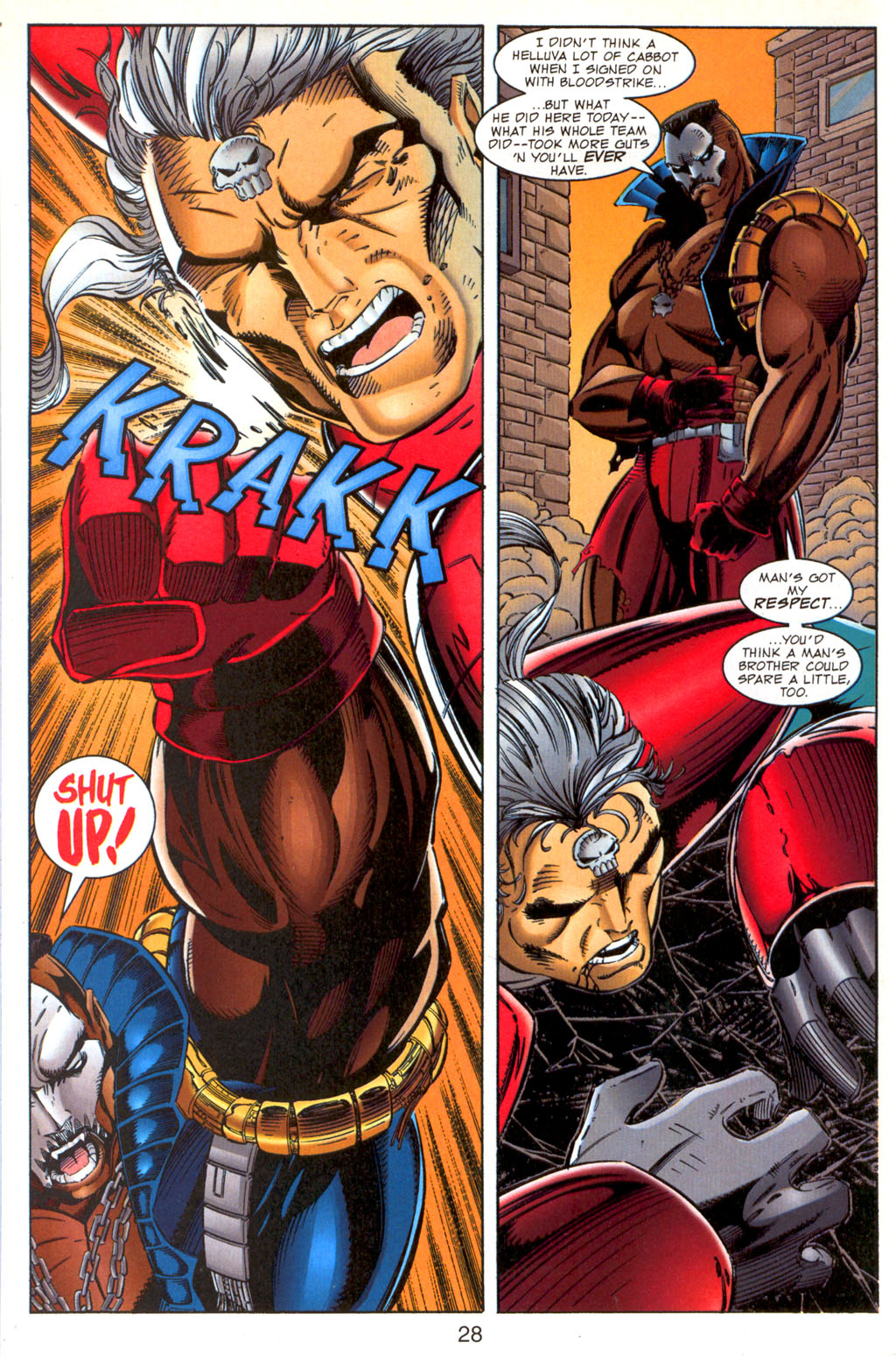Read online Bloodstrike (1993) comic -  Issue #10 - 27