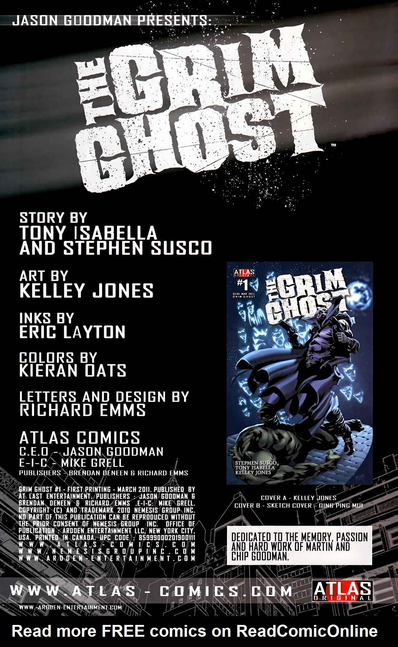 Read online The Grim Ghost comic -  Issue #1 - 3