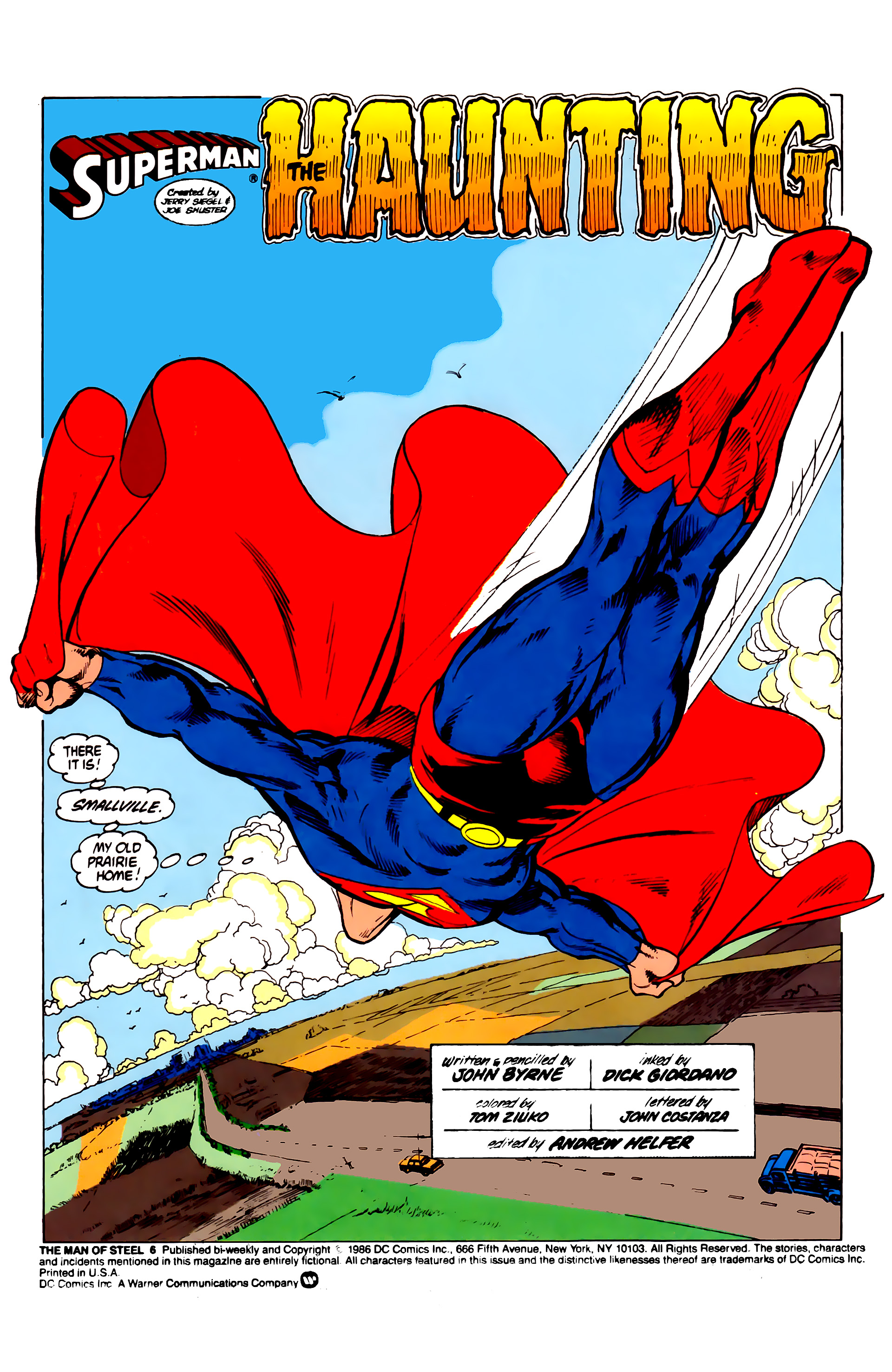 Read online The Man of Steel comic -  Issue #6 - 2