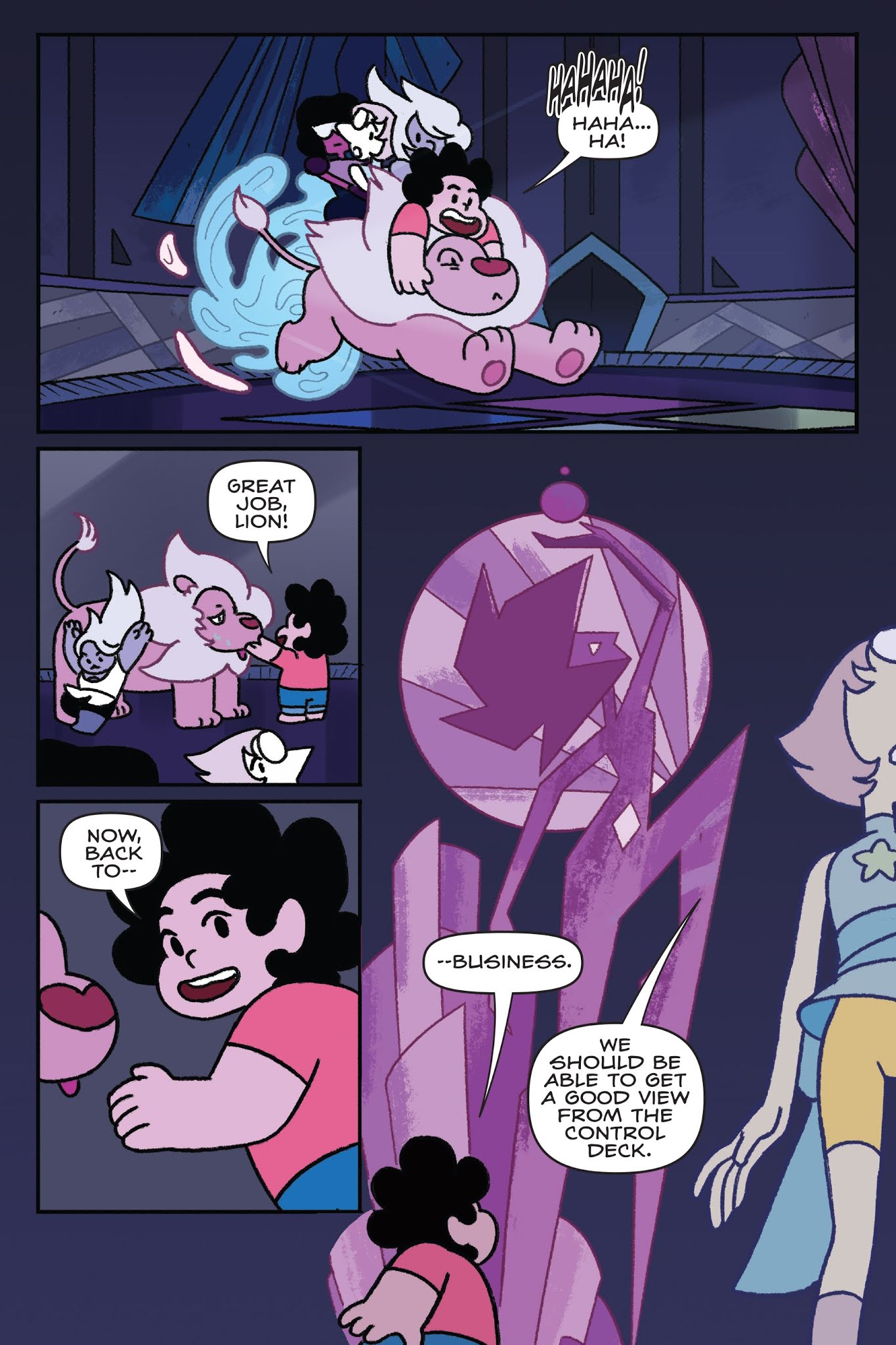 Read online Steven Universe: Anti-Gravity comic -  Issue # TPB - 59