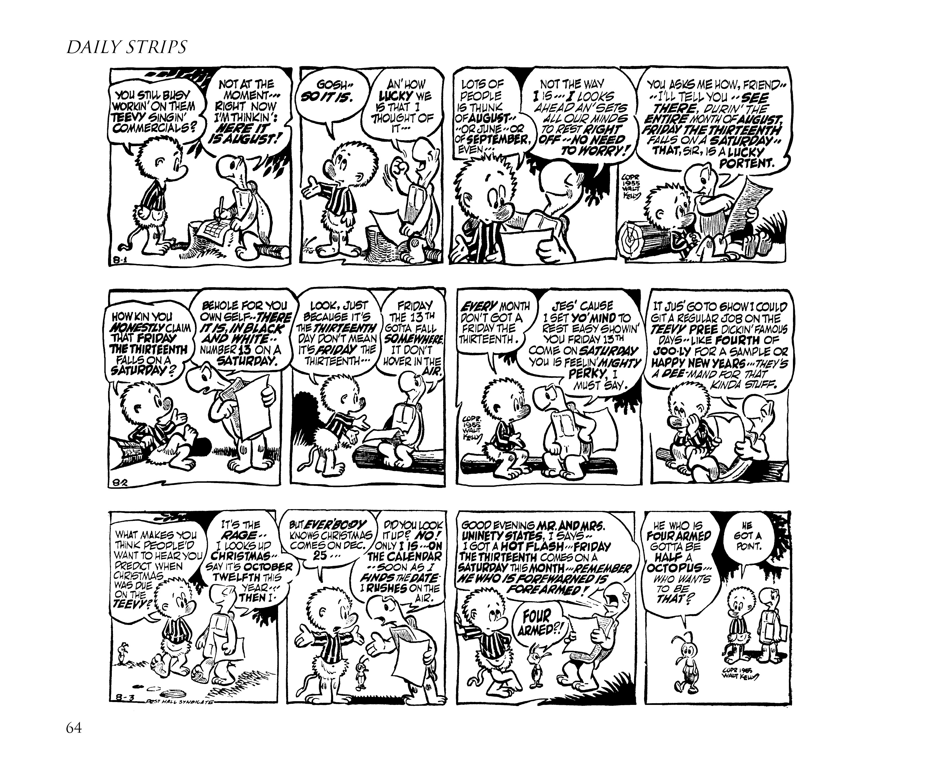 Read online Pogo by Walt Kelly: The Complete Syndicated Comic Strips comic -  Issue # TPB 4 (Part 1) - 76