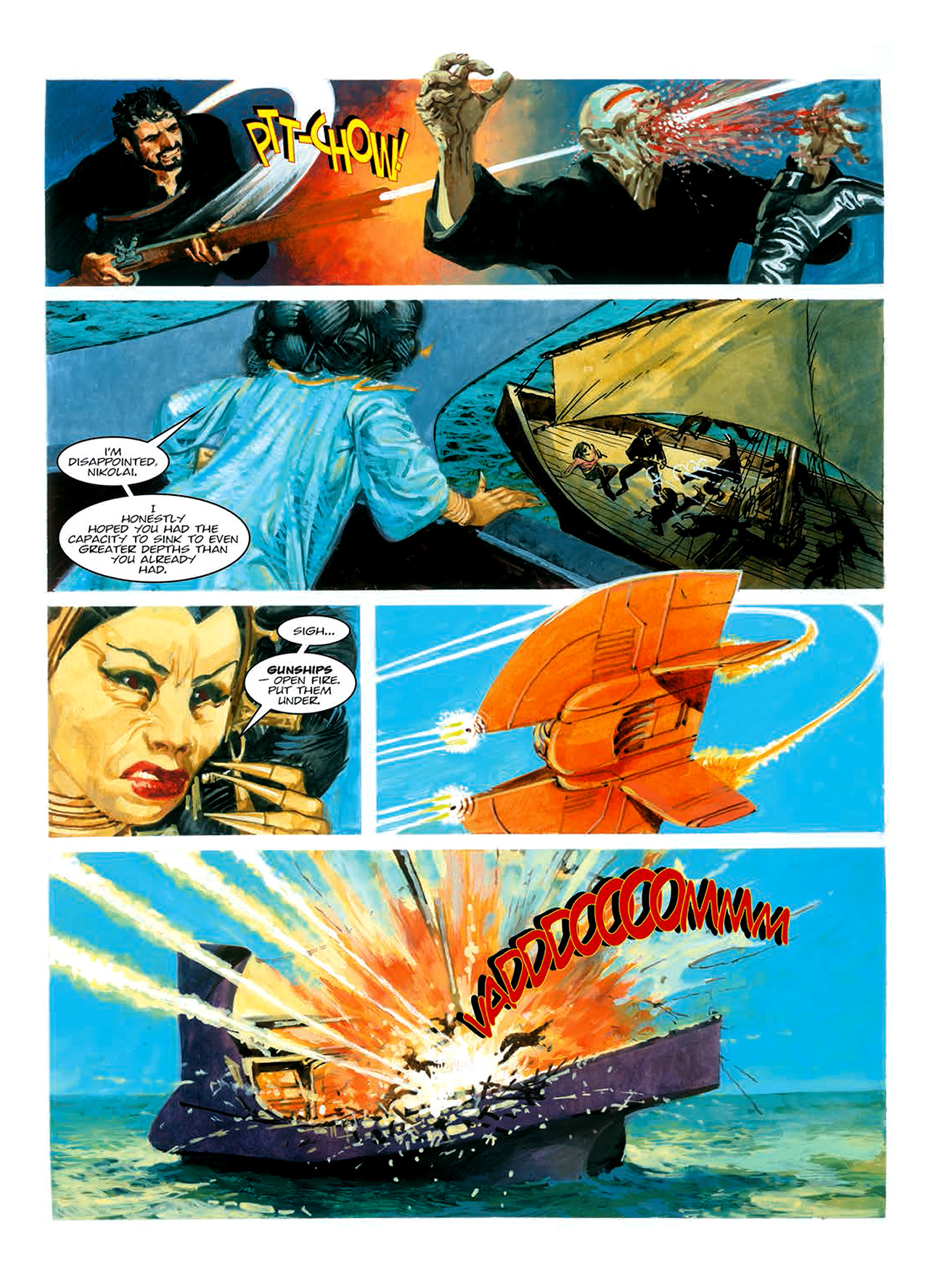 Read online Nikolai Dante comic -  Issue # TPB 7 - 86