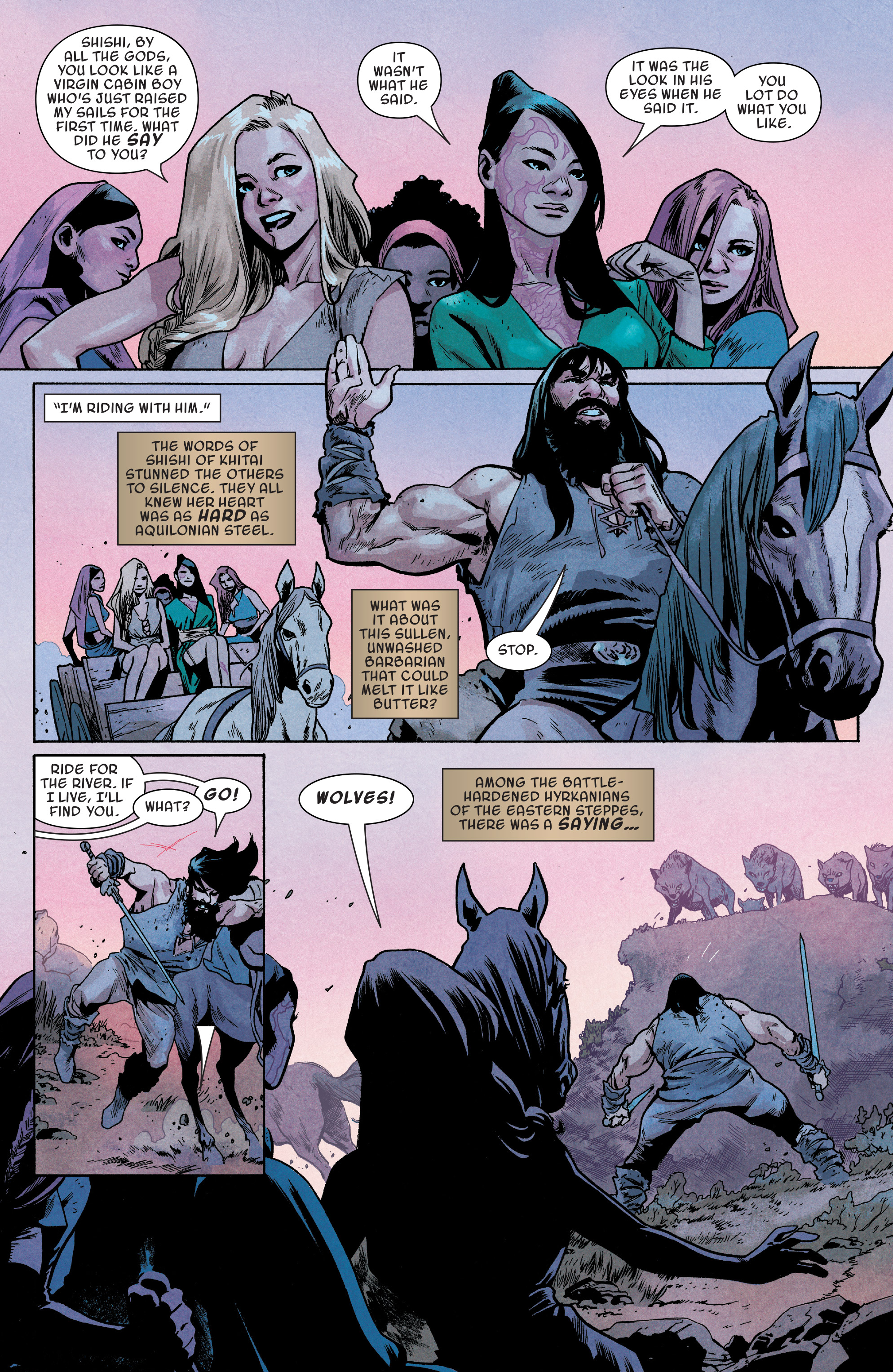 Read online Conan the Barbarian (2019) comic -  Issue #7 - 9