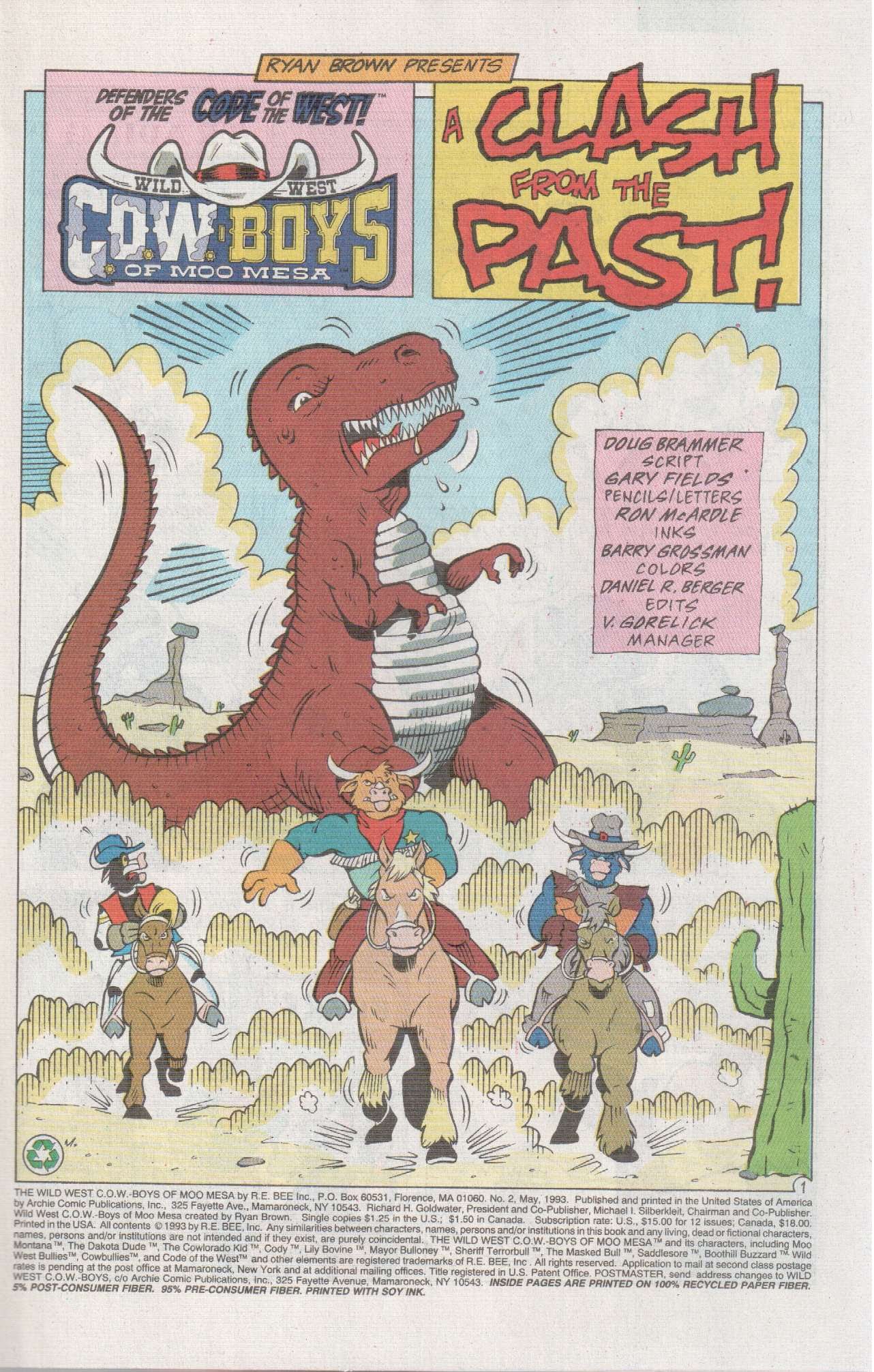 Read online Wild West C.O.W.-Boys Of Moo Mesa (1993) comic -  Issue #2 - 3