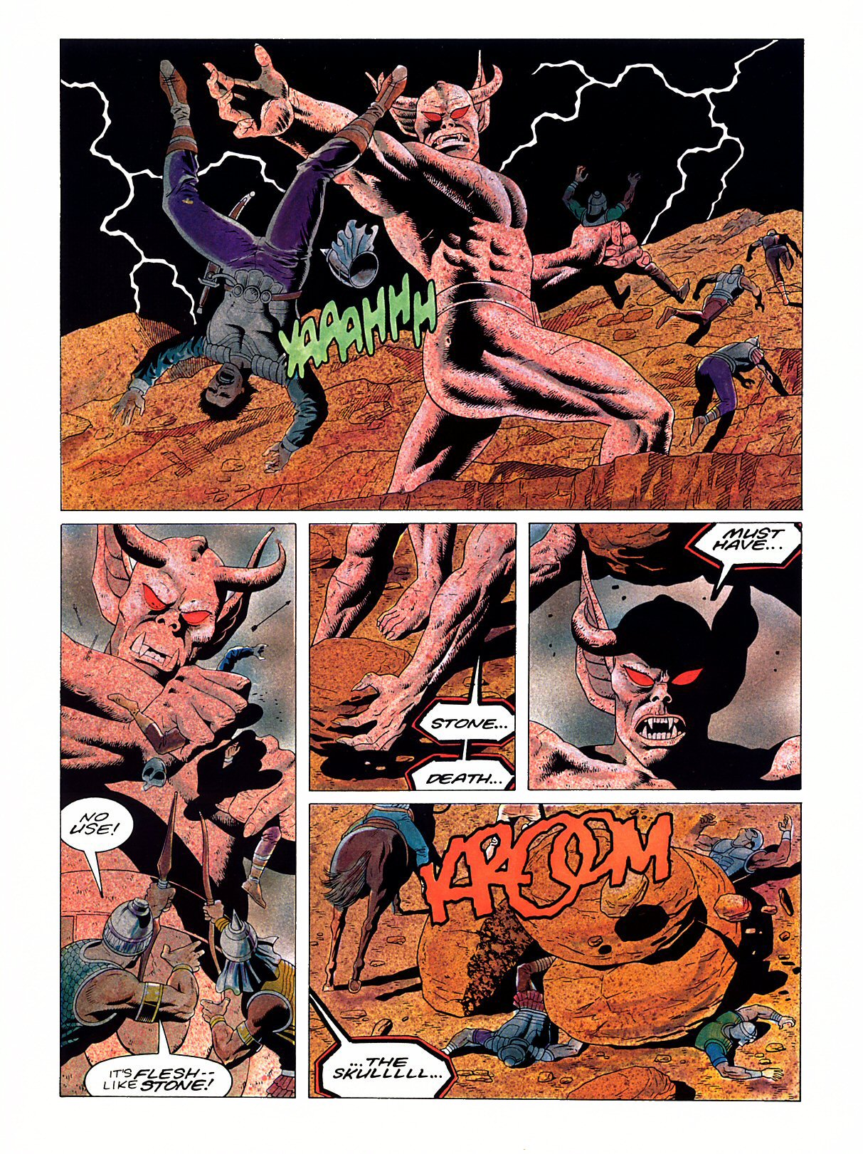 Read online Marvel Graphic Novel comic -  Issue #53 - Conan - The Skull of Set - 56