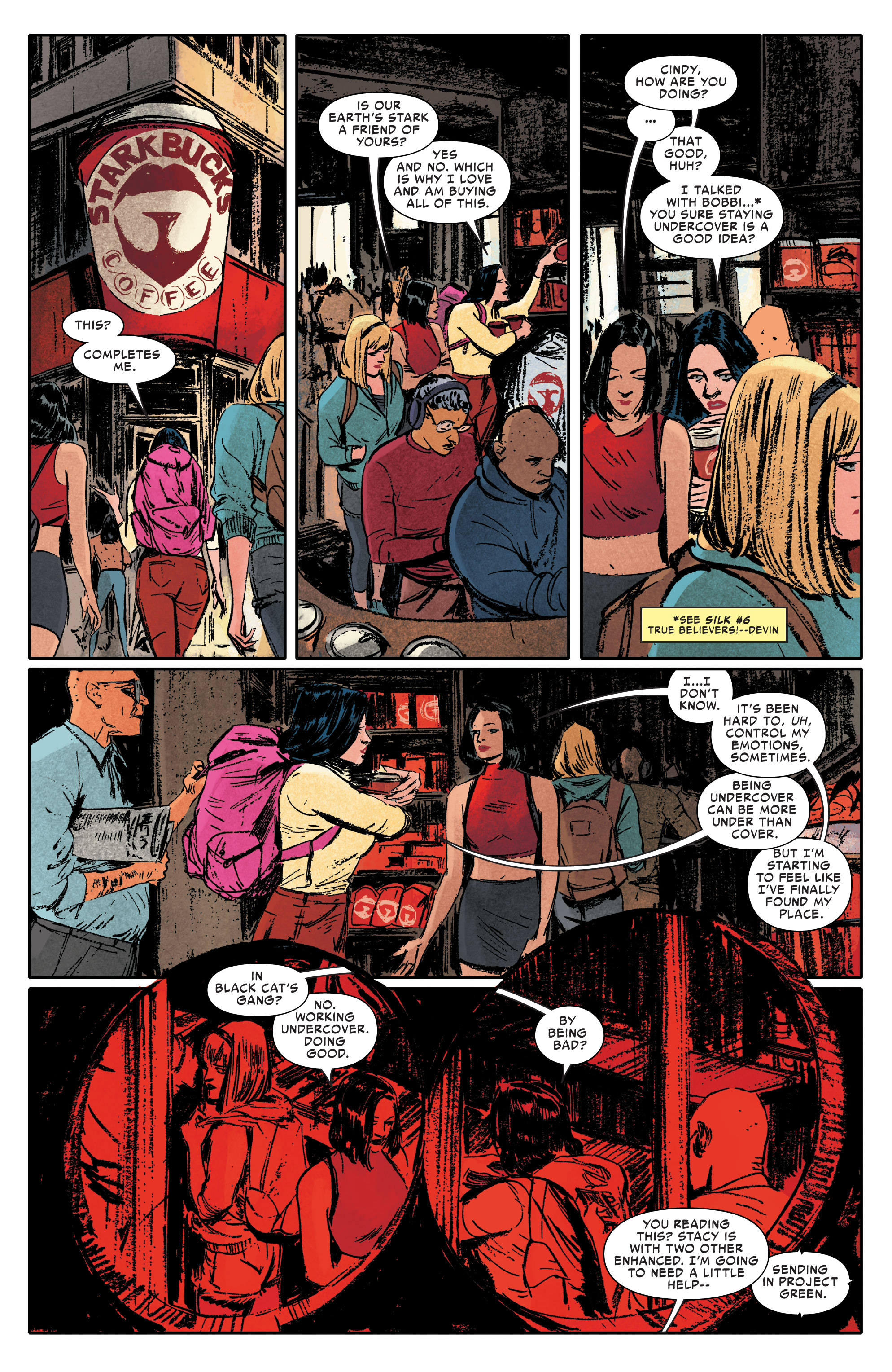 Read online Silk: Out of the Spider-Verse comic -  Issue # TPB 2 (Part 2) - 39
