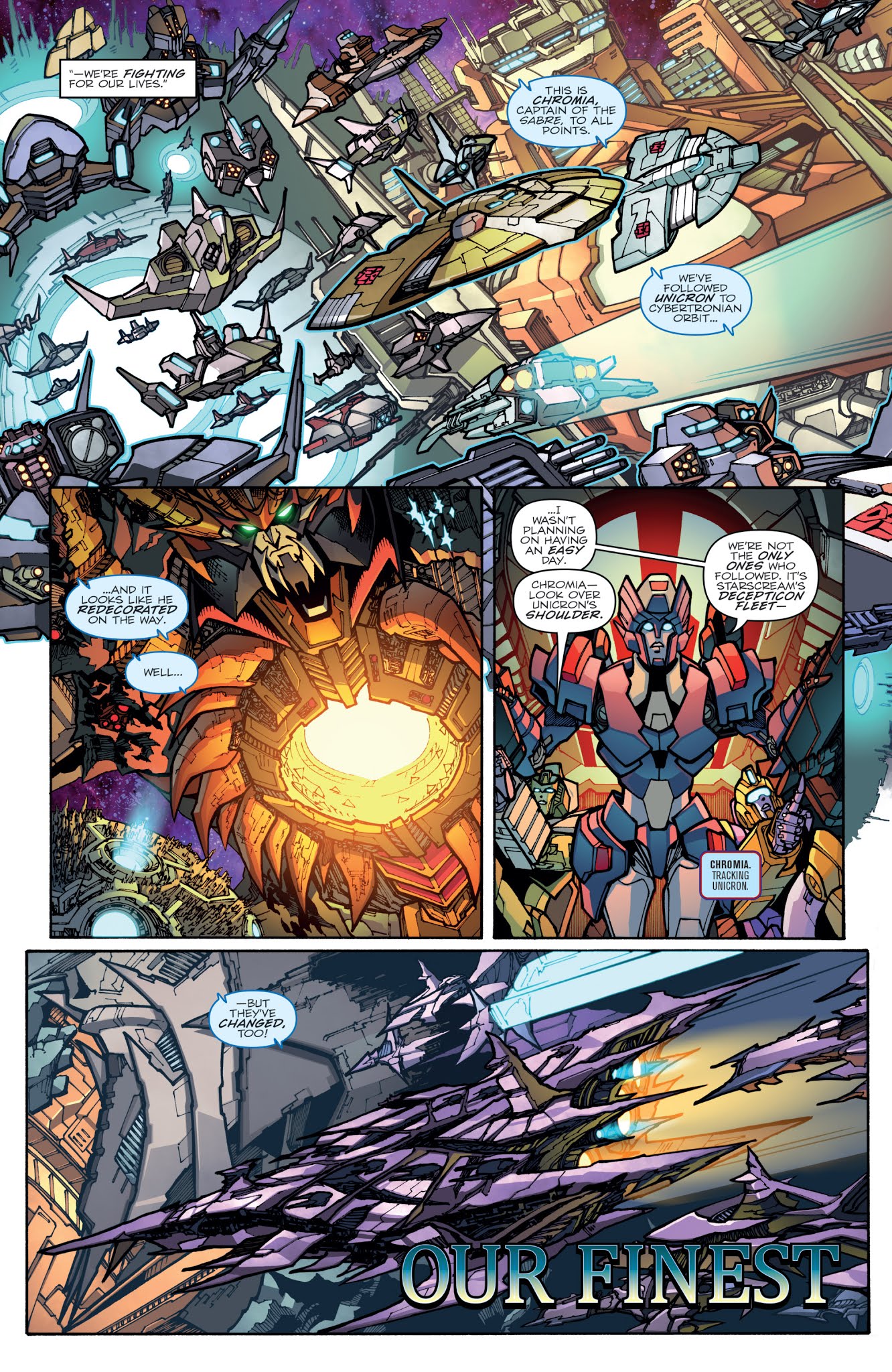 Read online Transformers: Unicron comic -  Issue #3 - 6