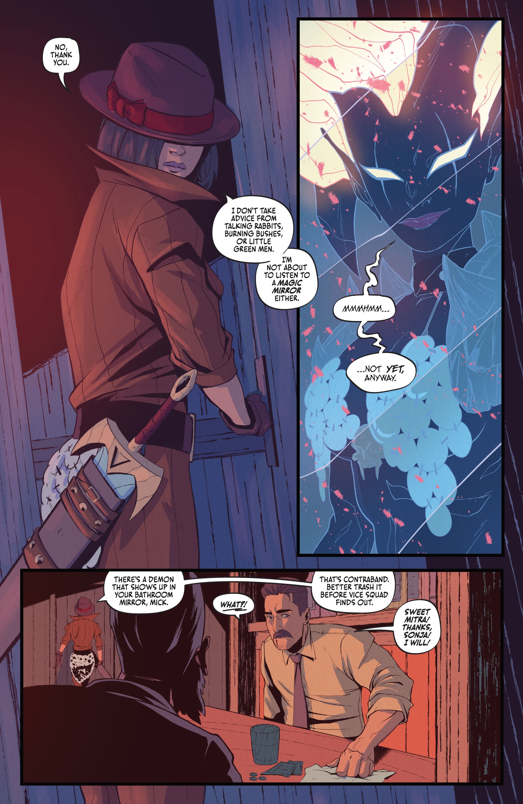 Read online Sonjaversal comic -  Issue #6 - 10