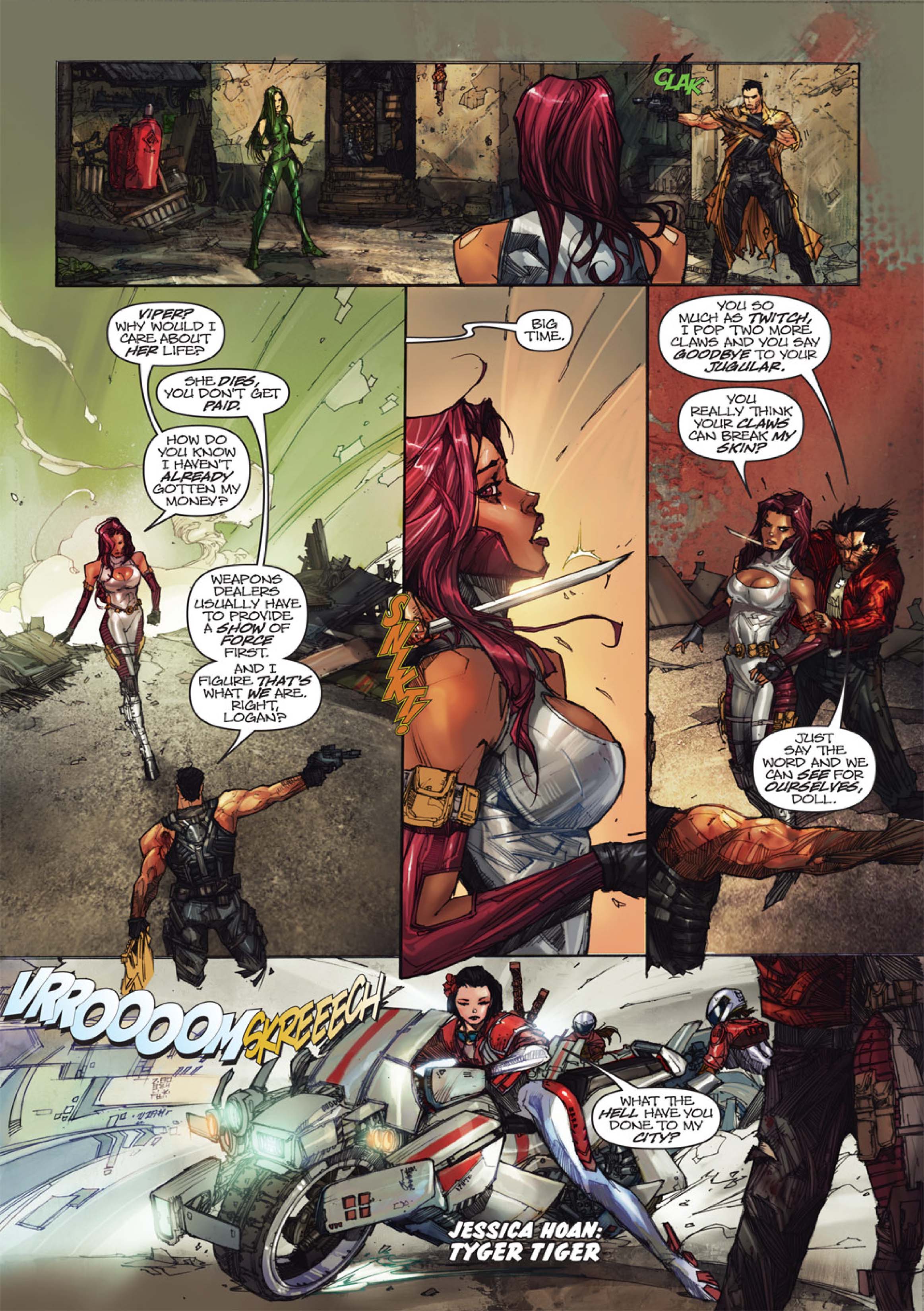 Read online Astonishing Tales: Wolverine/Punisher comic -  Issue #3 - 4