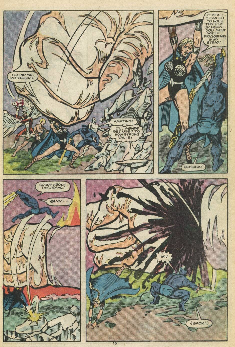 Read online The Defenders (1972) comic -  Issue #137 - 17