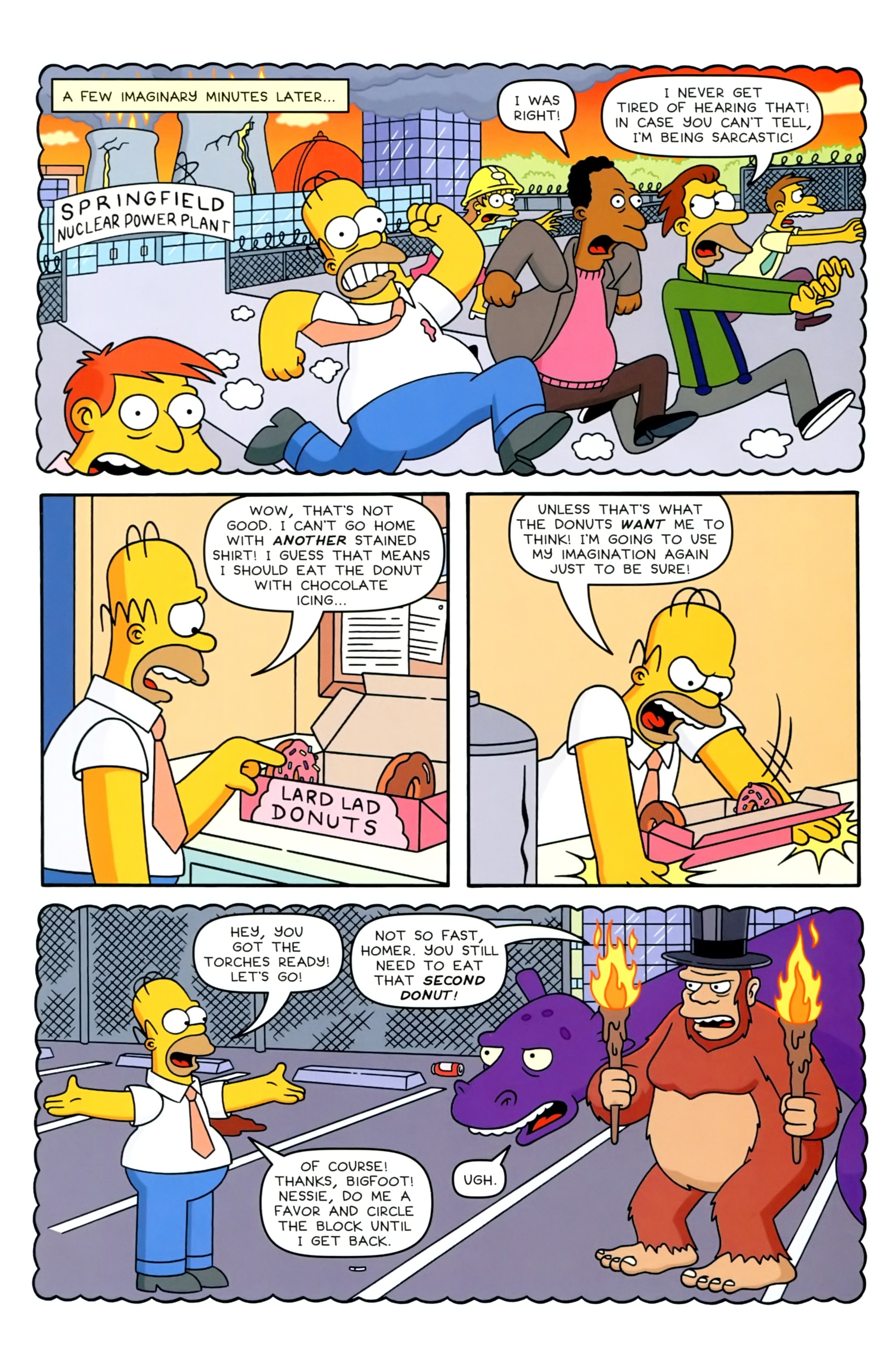 Read online Simpsons Comics comic -  Issue #238 - 21