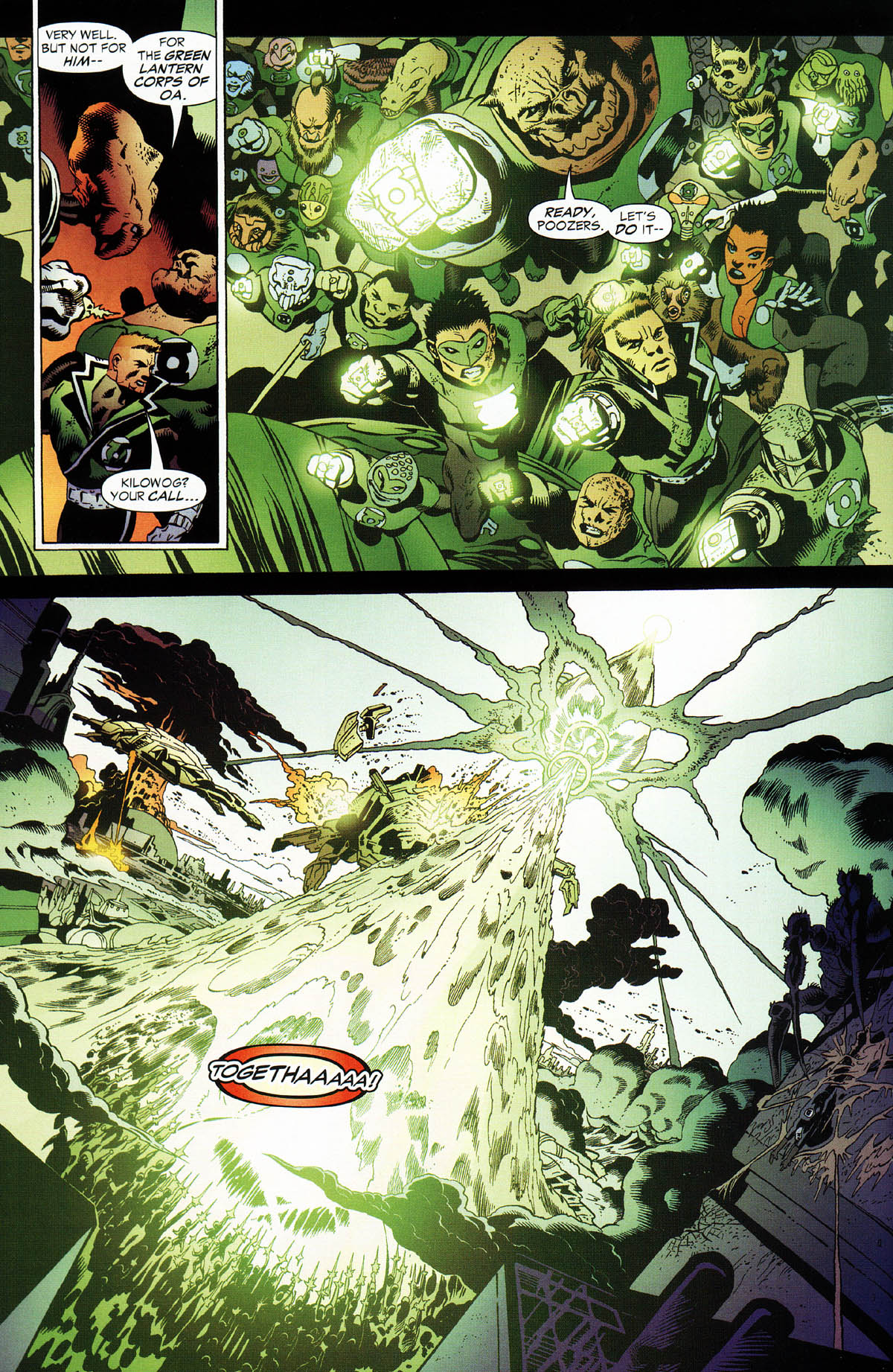 Read online Green Lantern Corps: Recharge comic -  Issue #5 - 11