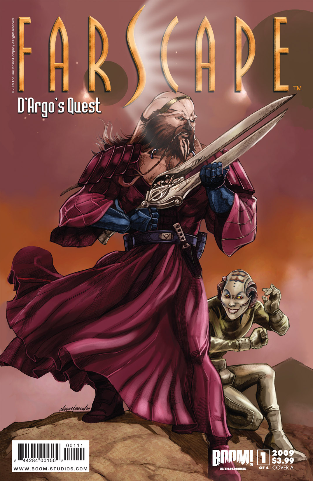 Read online Farscape: D'Argo's Quest comic -  Issue #1 - 1