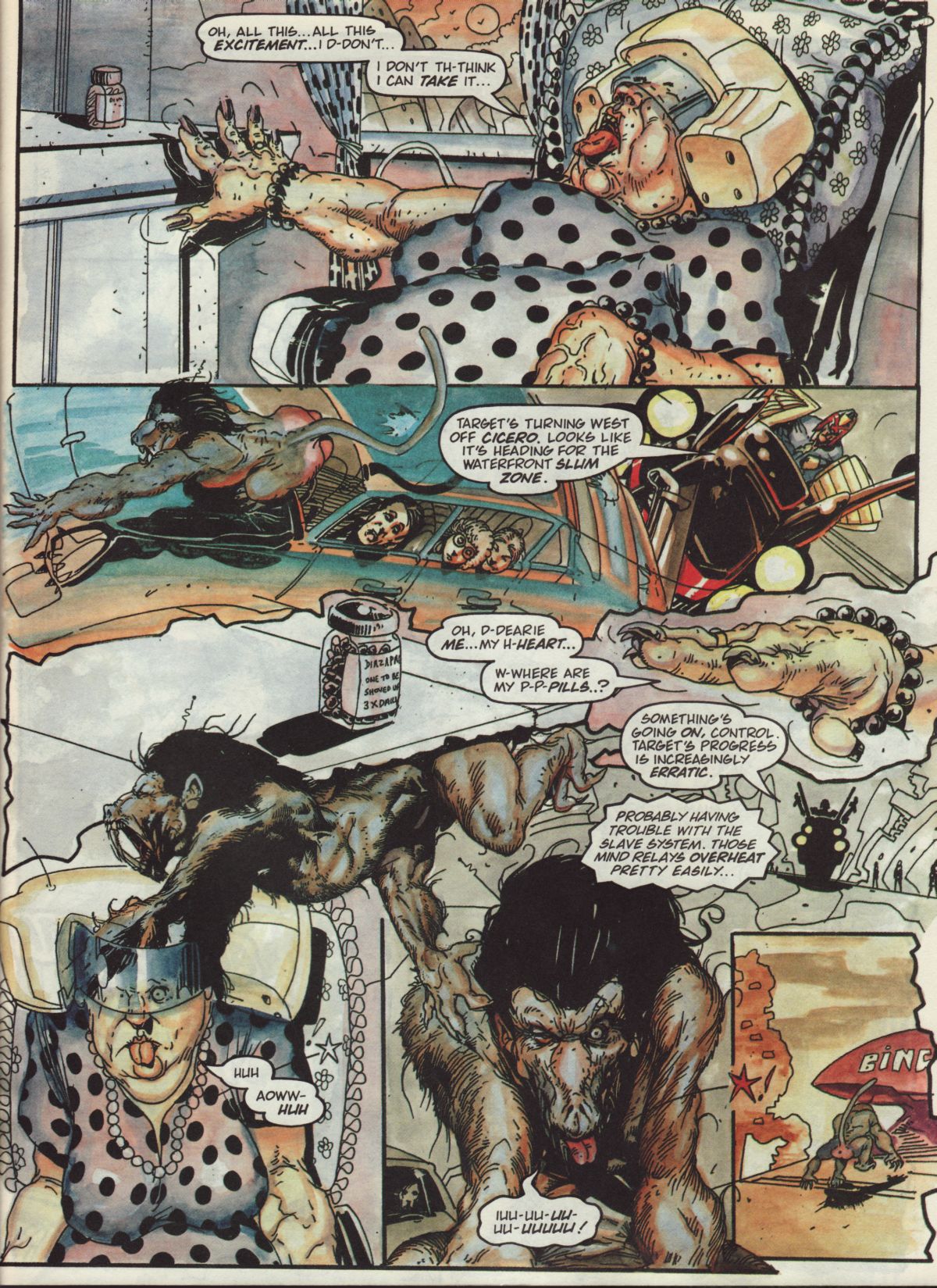 Read online Judge Dredd: The Megazine (vol. 2) comic -  Issue #35 - 39