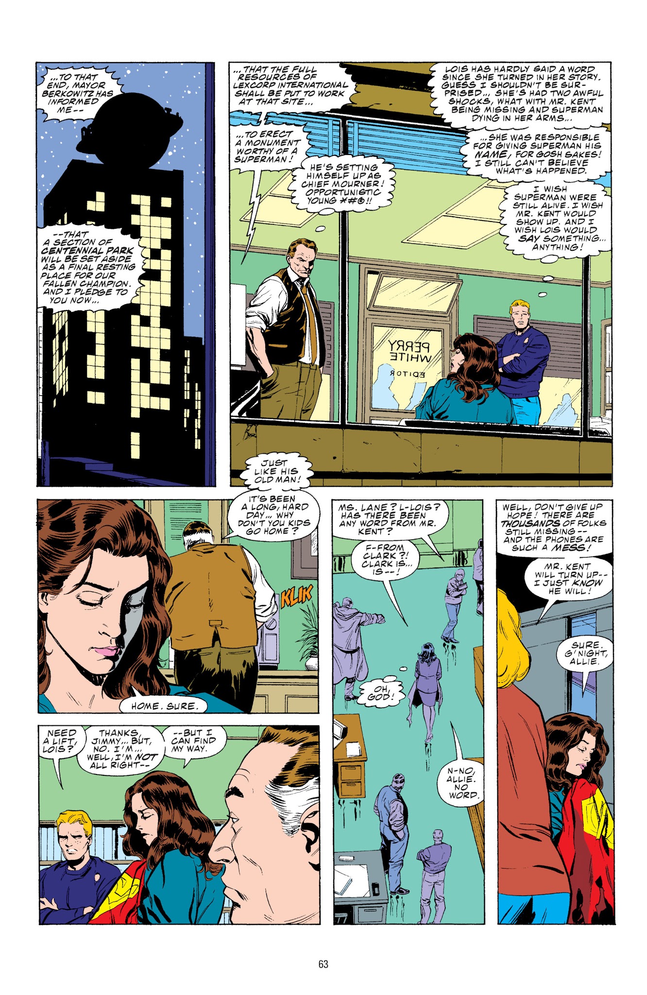 Read online Superman: Funeral For A Friend comic -  Issue # TPB - 58