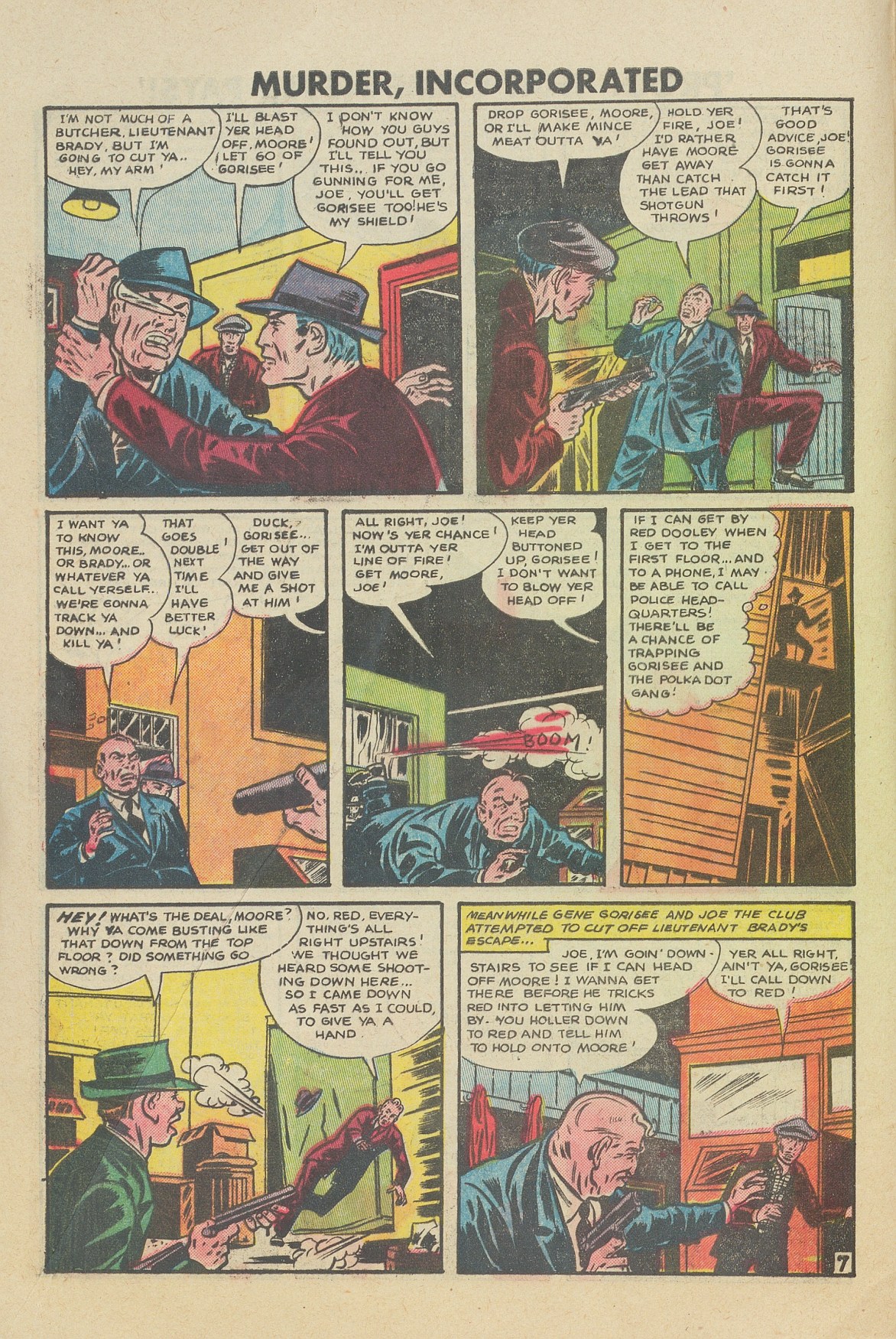 Read online Murder Incorporated (1948) comic -  Issue #13 - 8