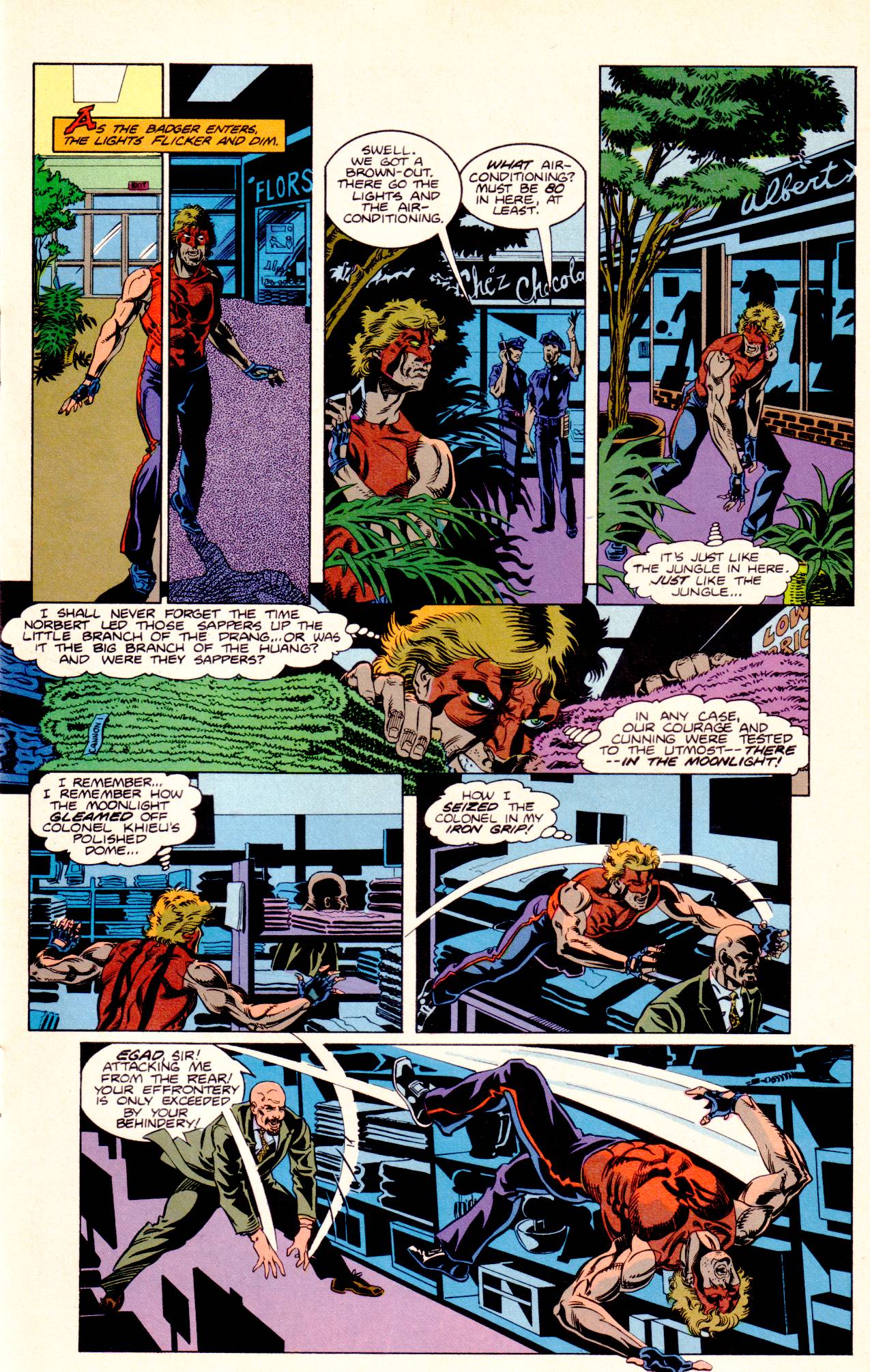 Read online The Badger comic -  Issue #9 - 11