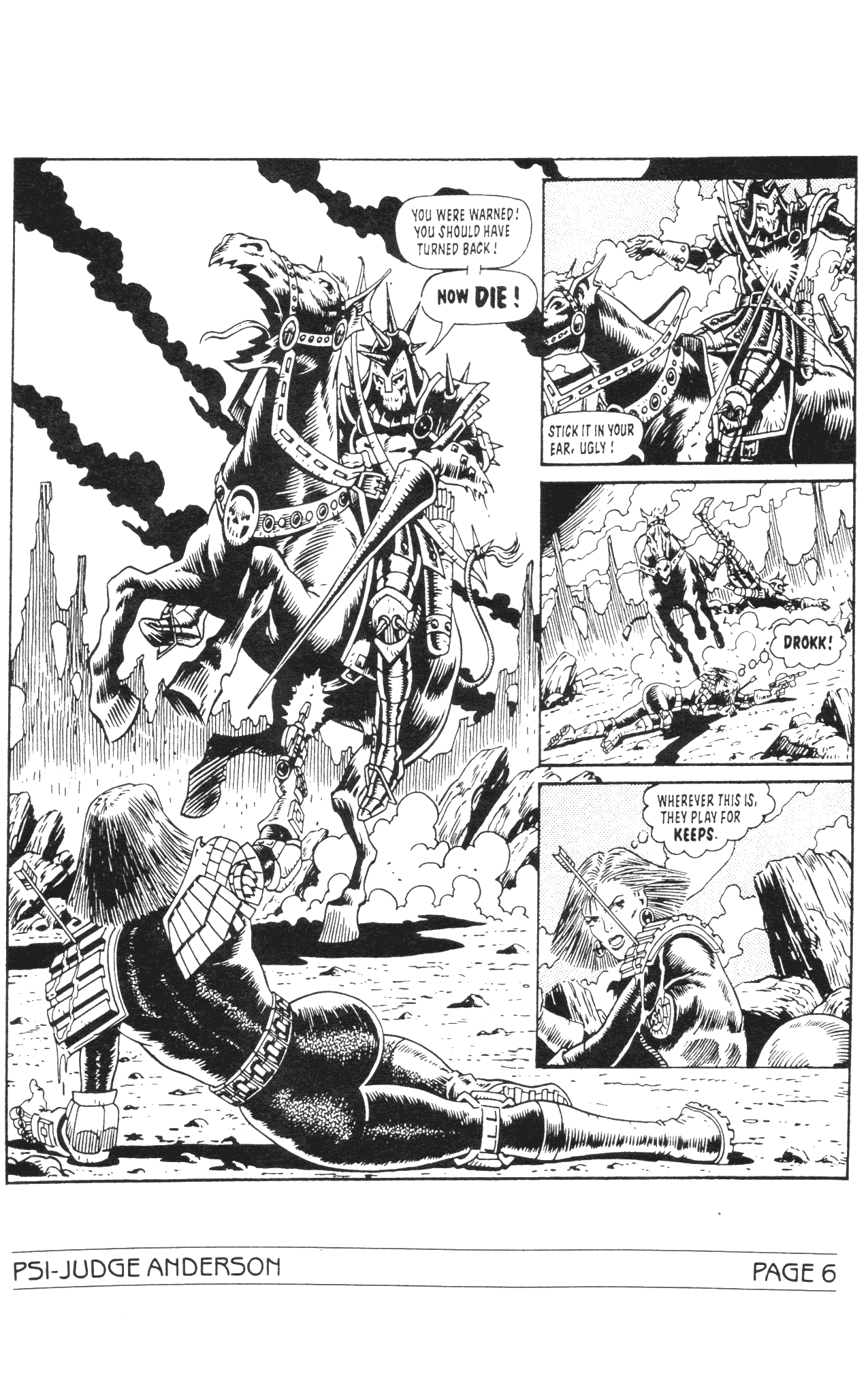 Read online Psi-Judge Anderson comic -  Issue #4 - 8